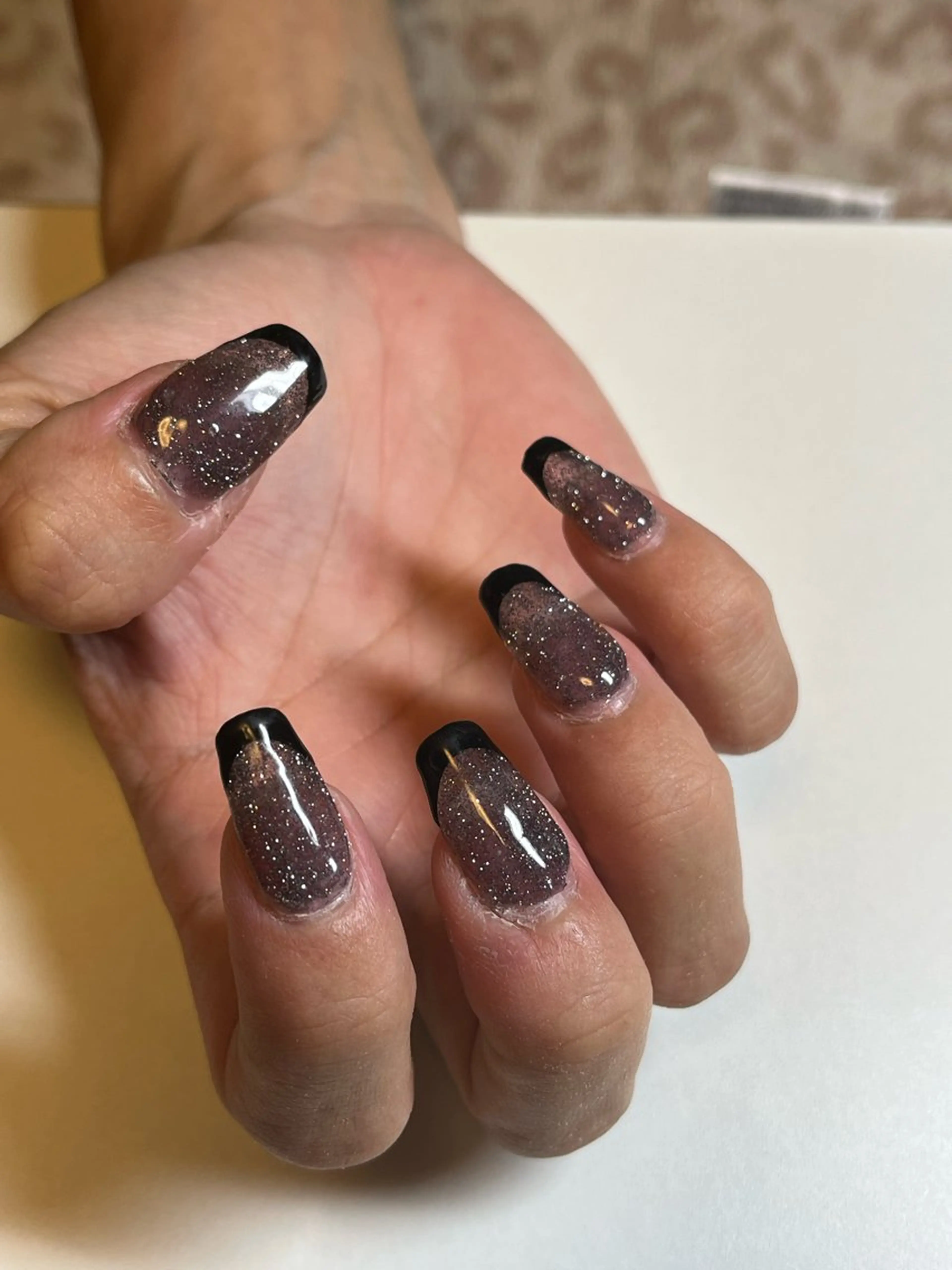 ネイル フラッシュネイル フレンチネイル ネイルサロン flatのネイルデザイン
