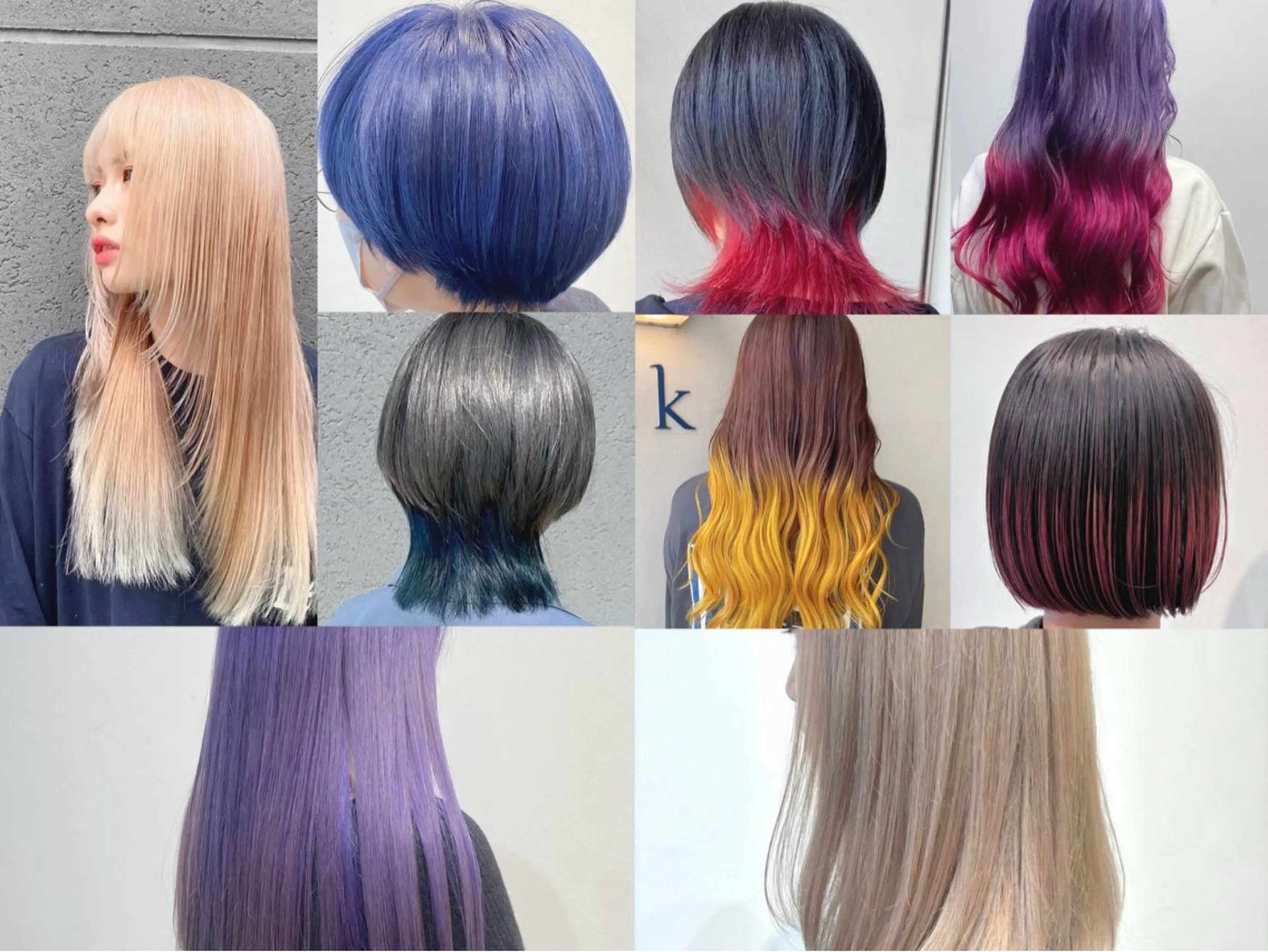 カラー ハイトーンカラー Sizuk ＆LOAのヘアスタイル