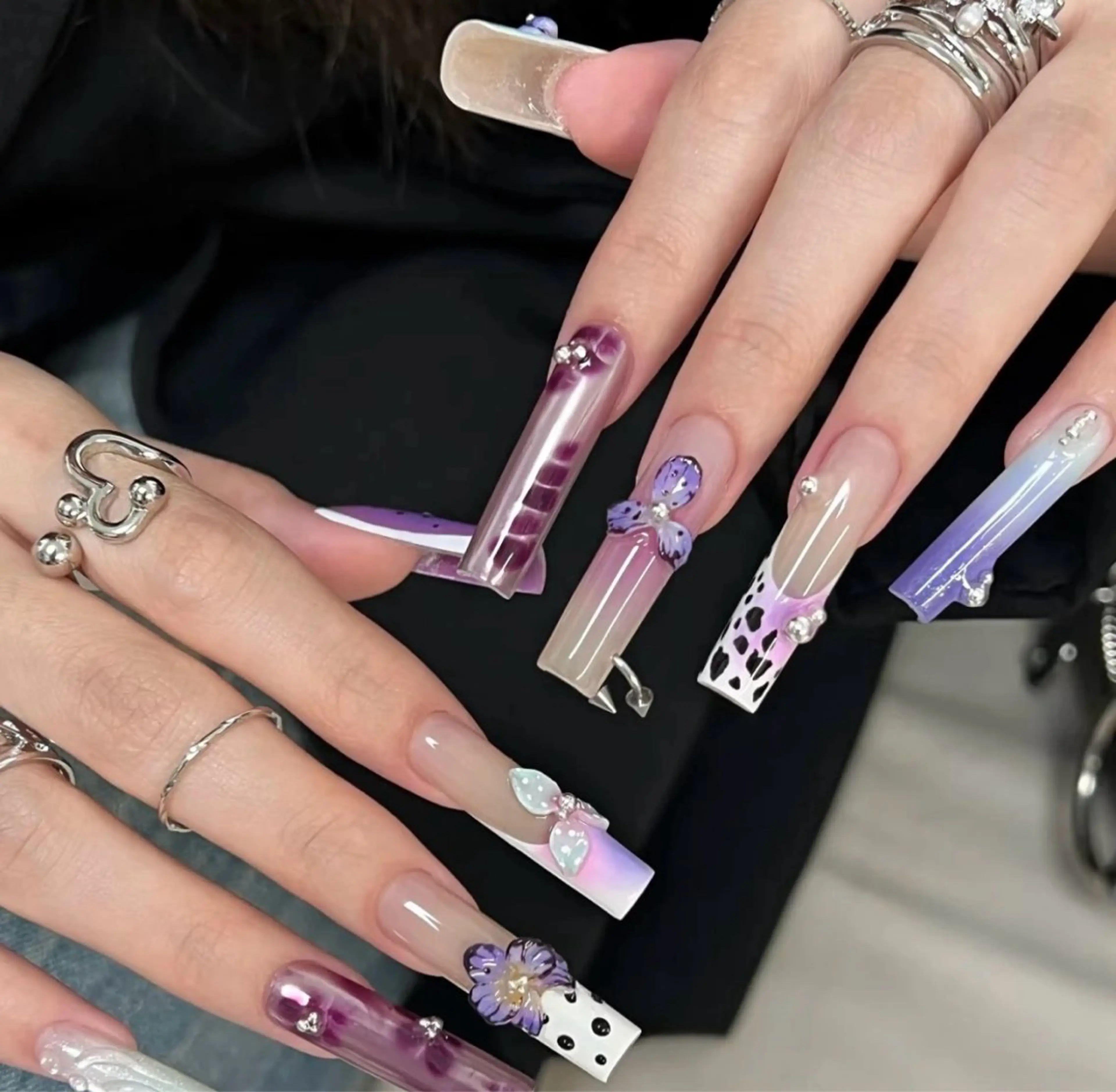 ネイル 長さだし専門店 M2 rikaのネイルデザイン