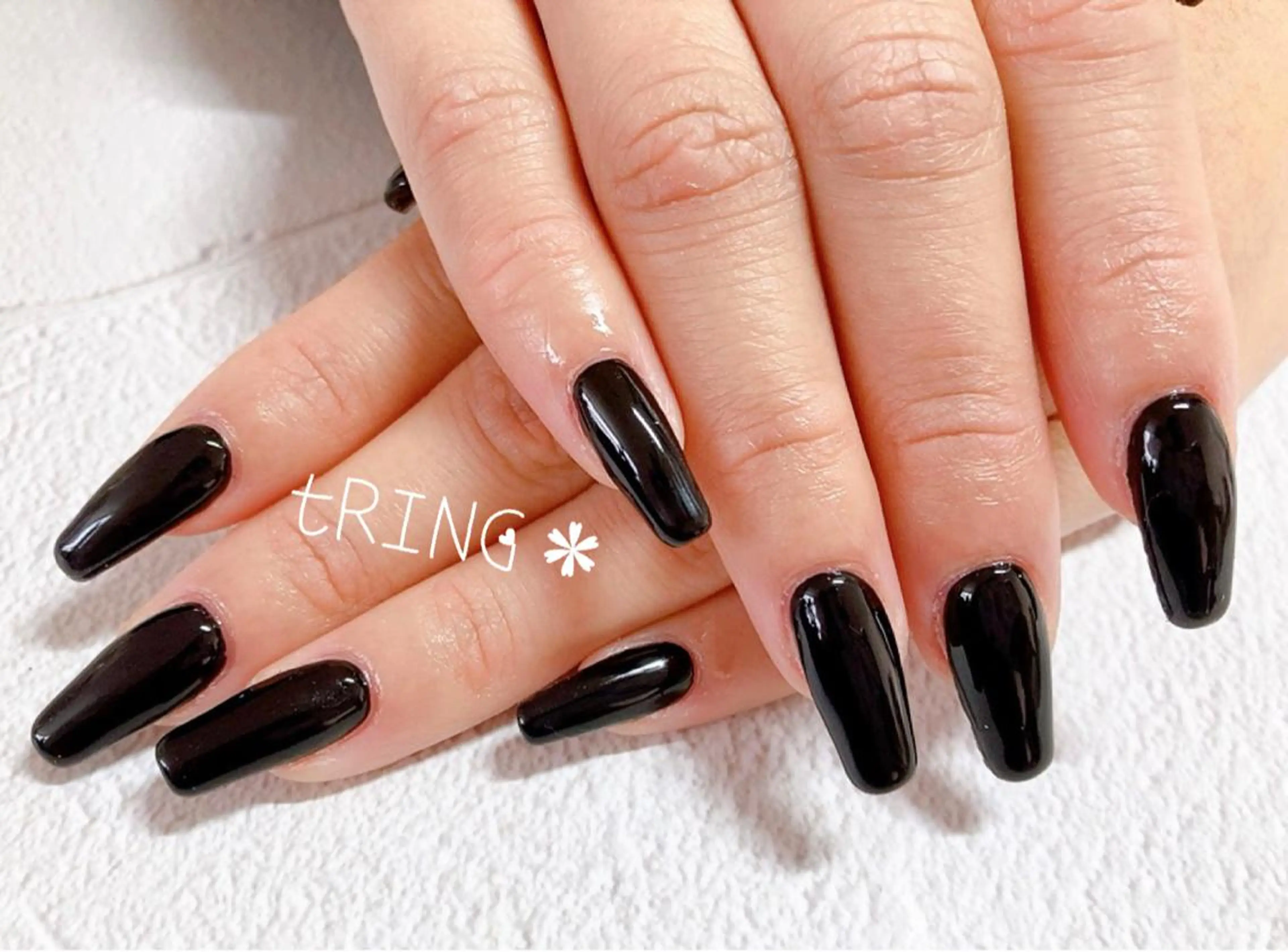 ネイル ハンドネイル tRING＊ しいの木台のネイルデザイン