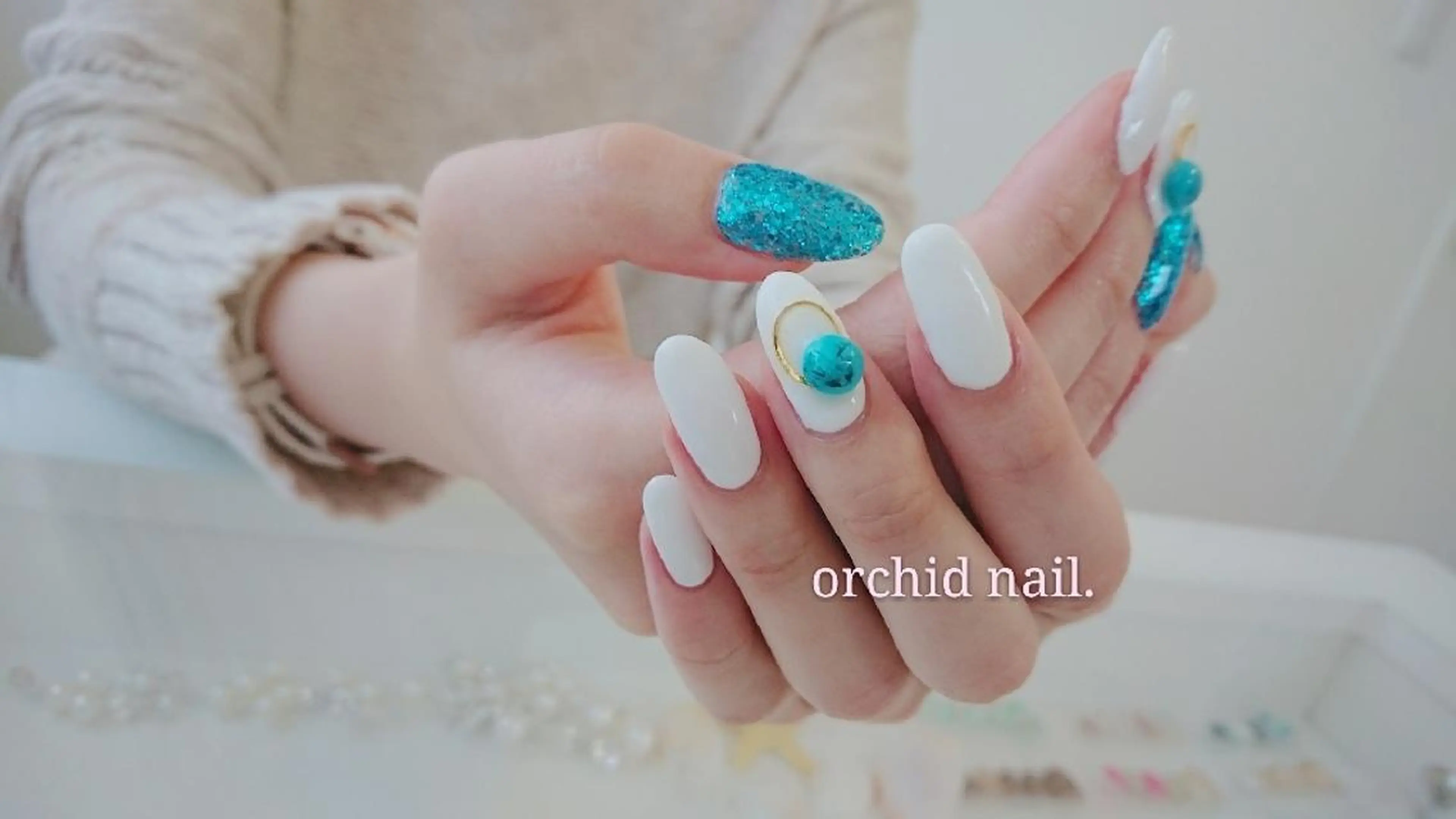 ネイル orchid ♡オーキッドのネイルデザイン