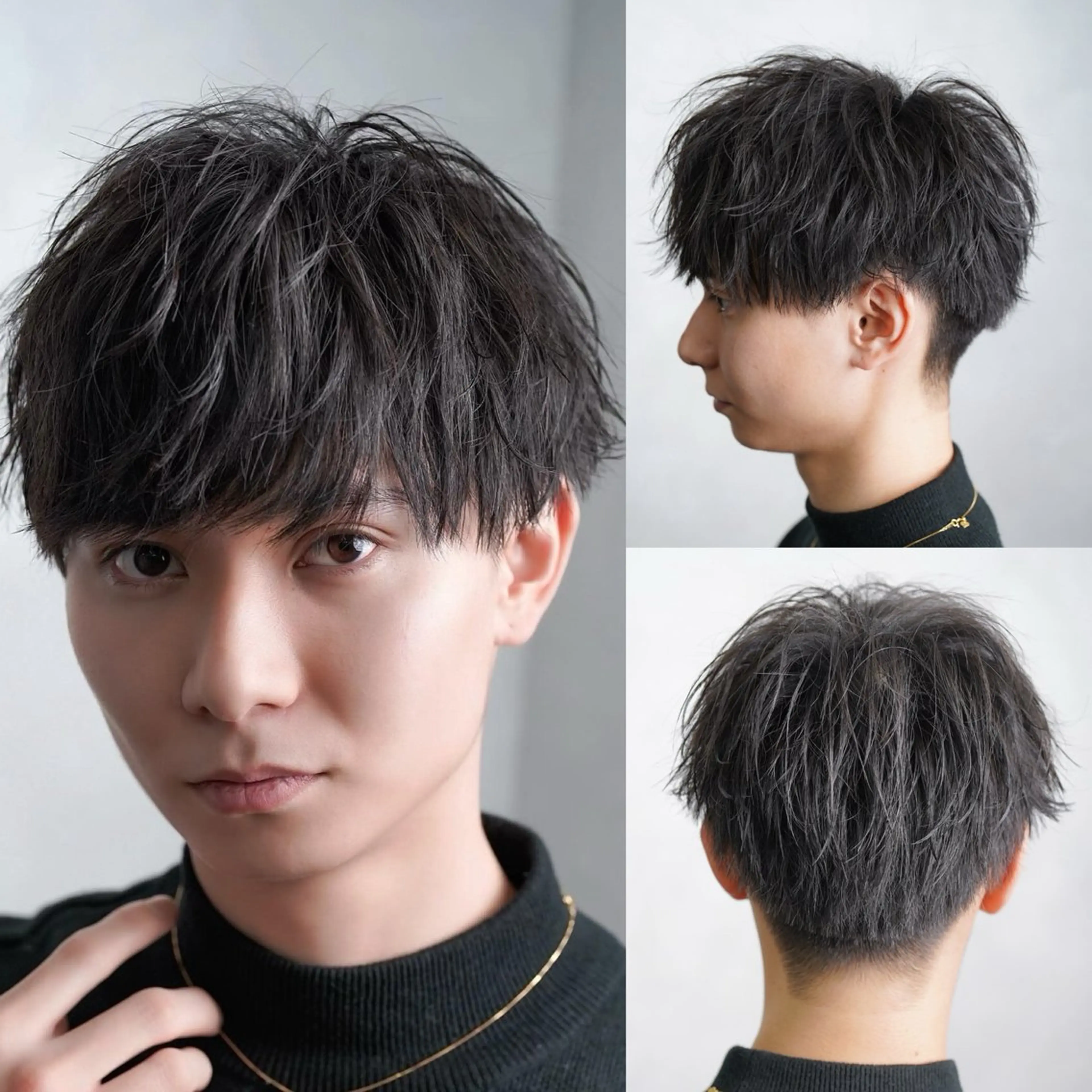 メンズ マッシュ 刈り上げ リタッチ モデル募集/栗原優希のヘアスタイル