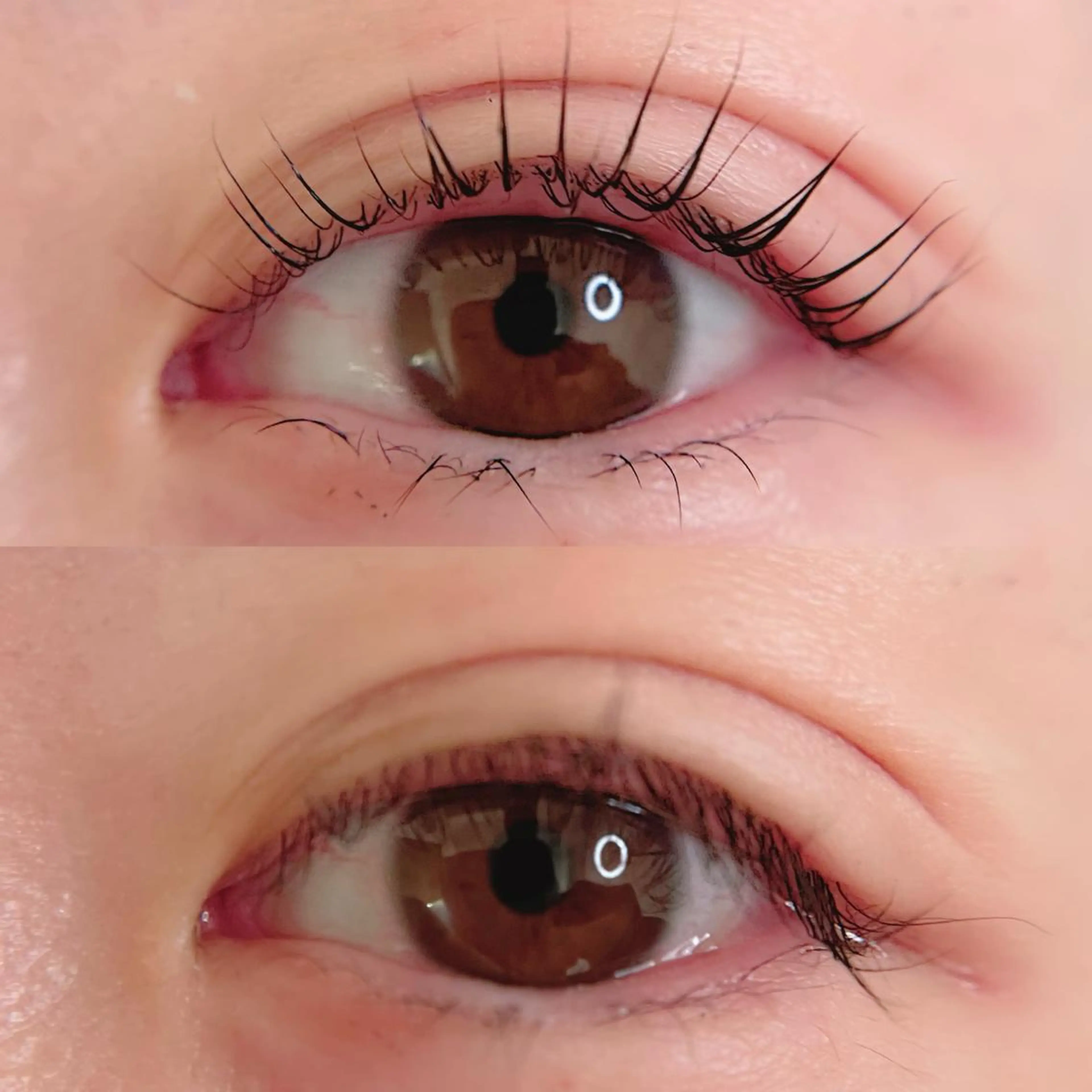 マツエク・マツパ ナチュラル 一重×まつ毛パーマ マツパ Chante Lily所属・森崎 麗のマツエク・マツパデザイン