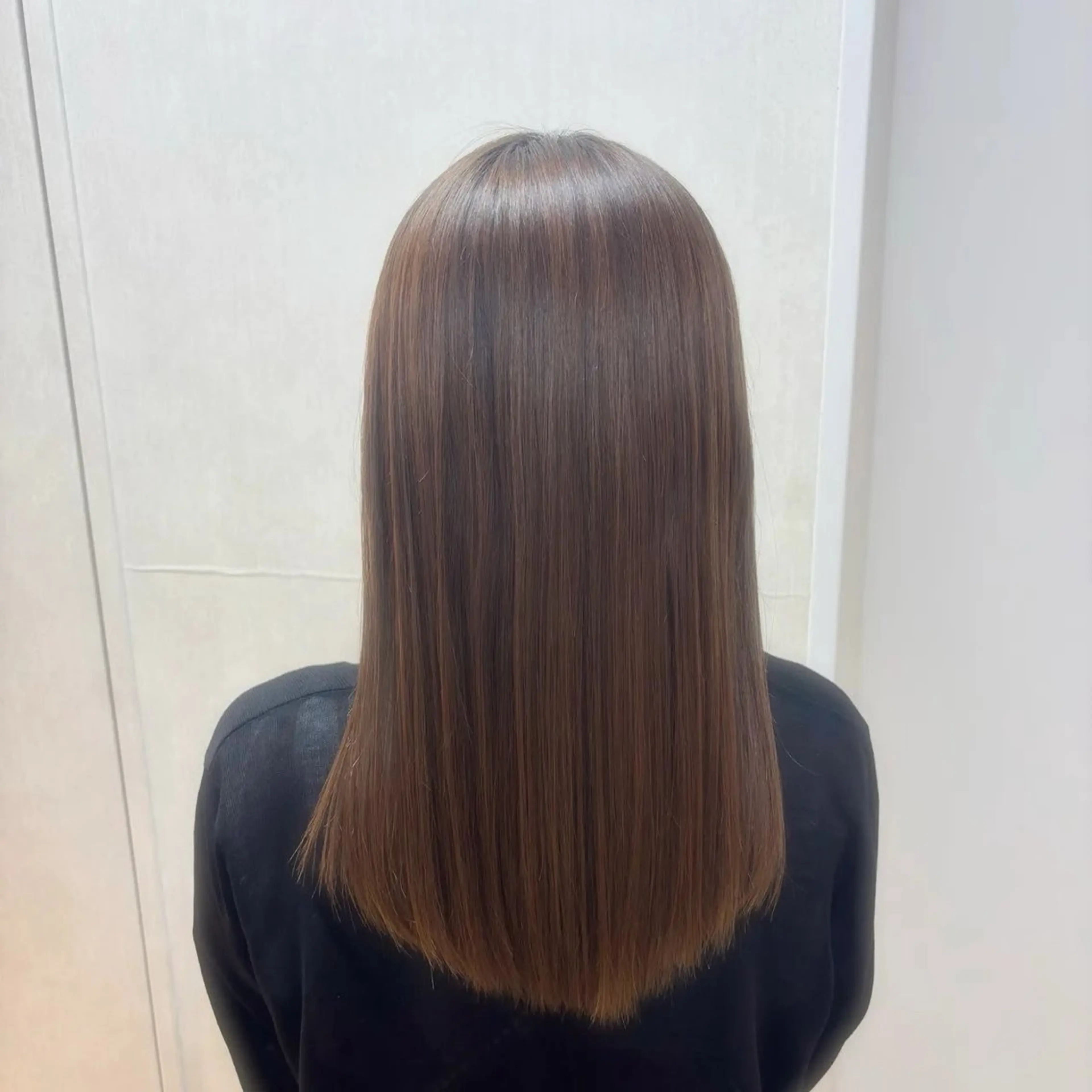 ロング トリートメント 透明感/ベージュ/ yuna.のヘアスタイル