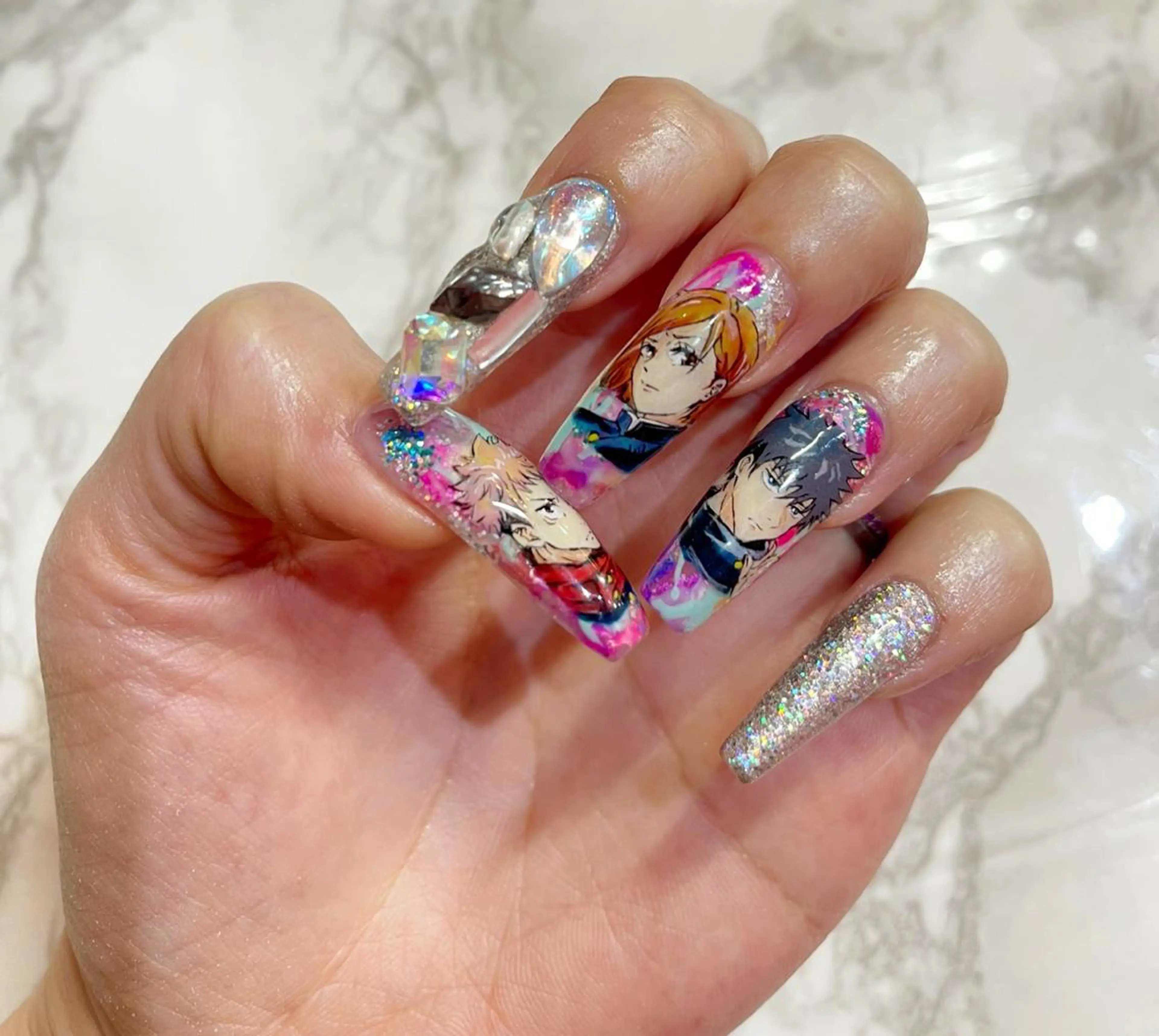 セミロング ネイル 柏ネイルサロン NAIL FOCUSのネイルデザイン