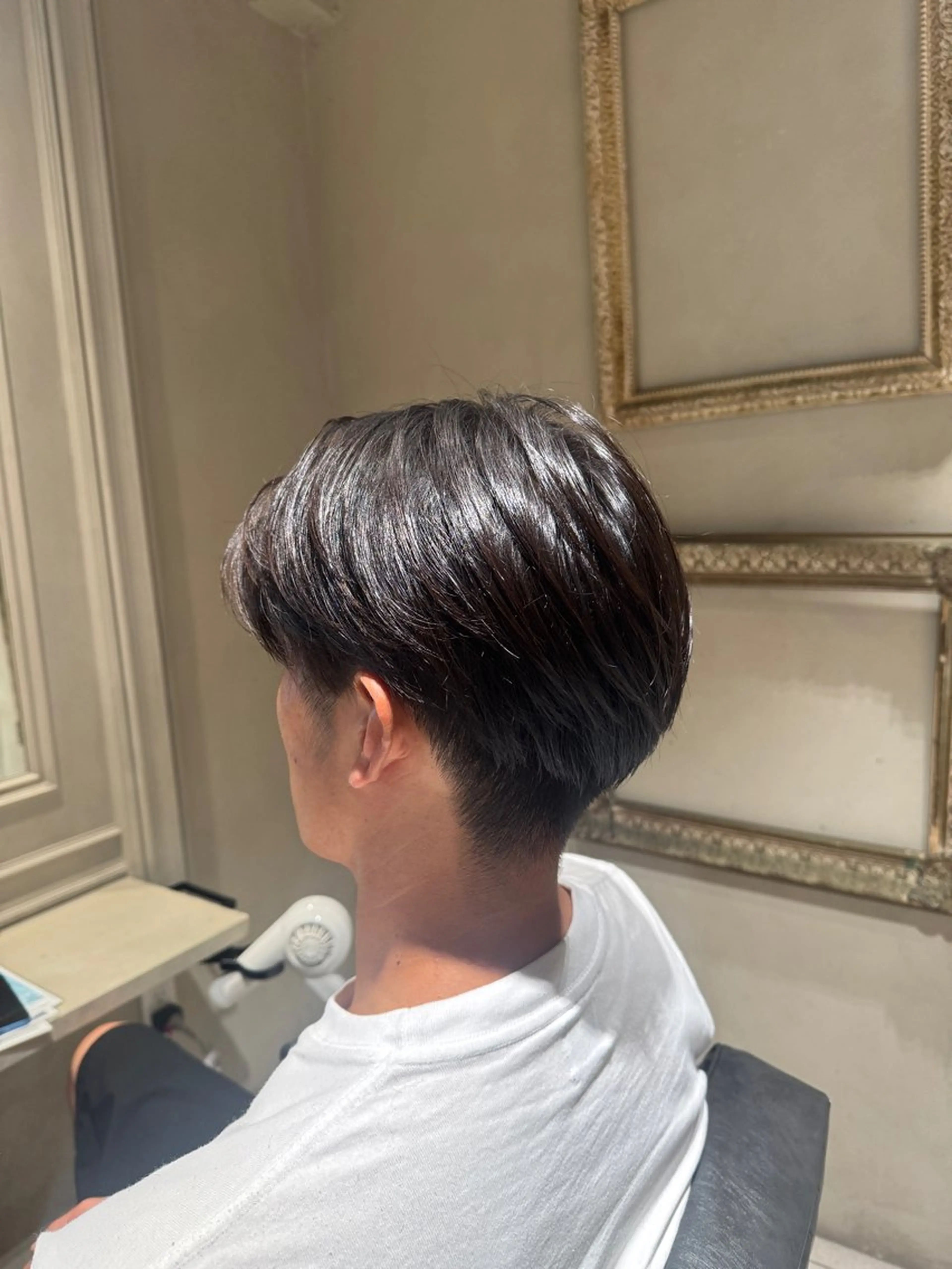 ショート メンズ み うのヘアスタイル