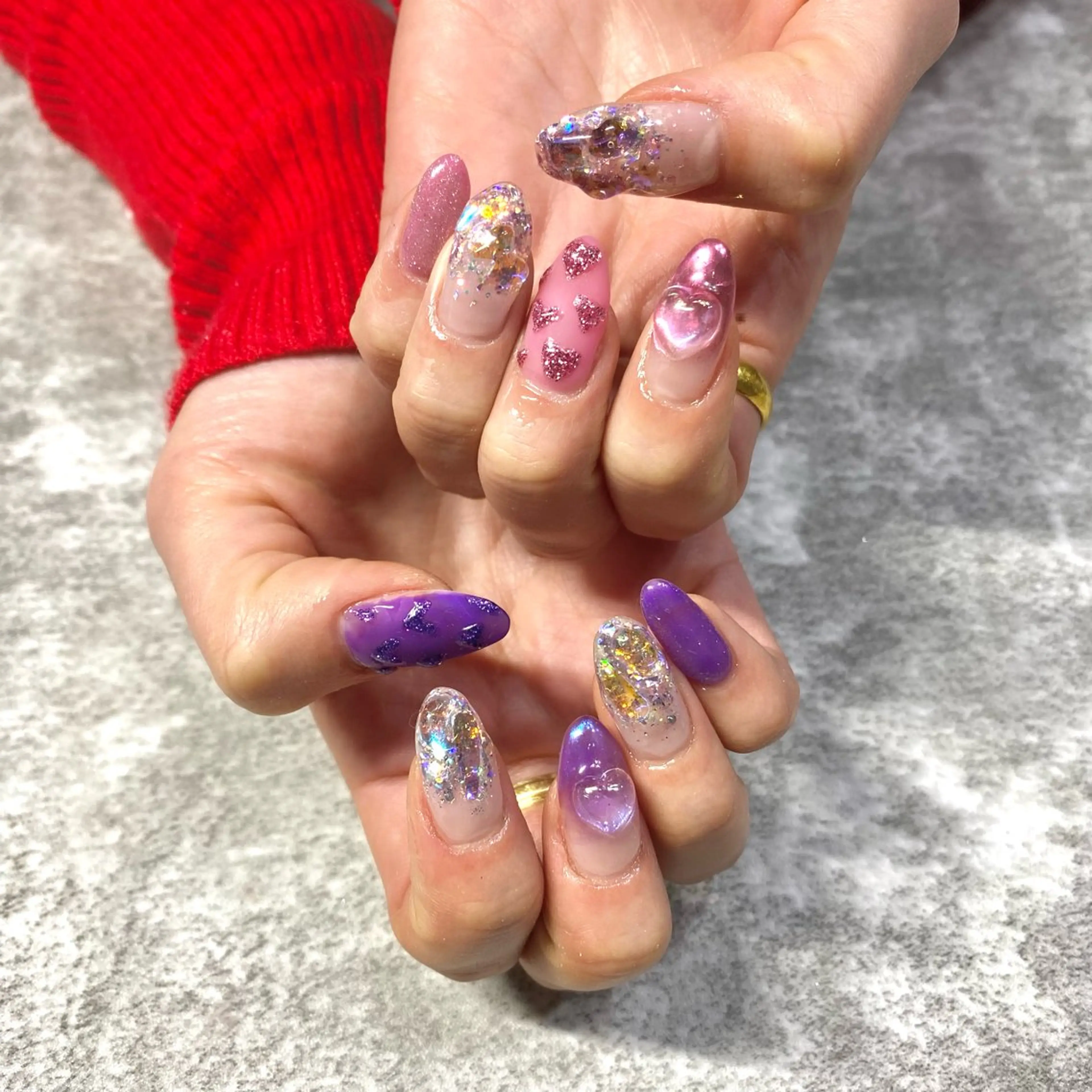 ネイル 持ち込み ハンドネイル ★Rinail... .のネイルデザイン