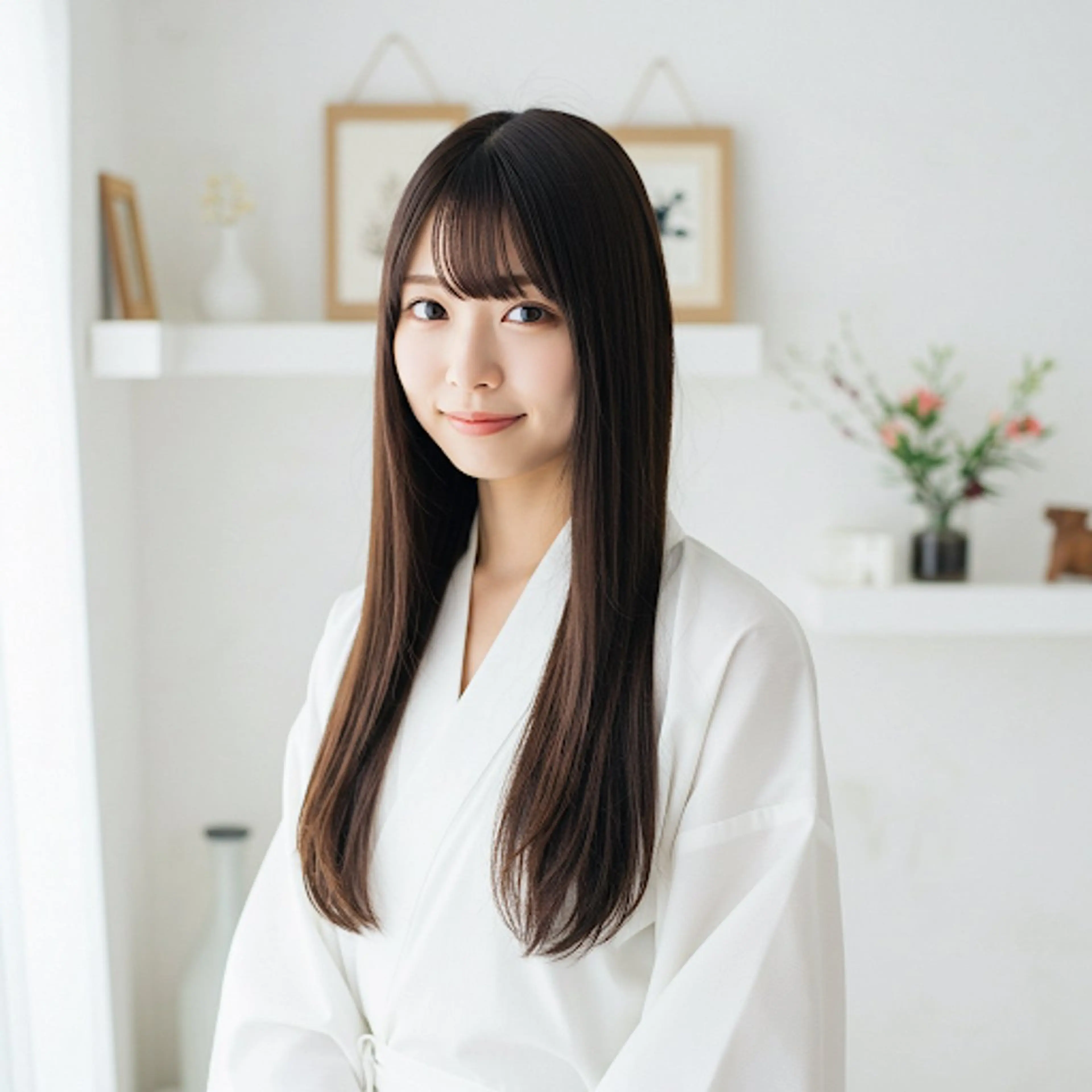 【カット+カラー】骨格と髪質に合ったヘアカットとダメージレスなヘアカラーのベーシックなメニューです✂︎の写真