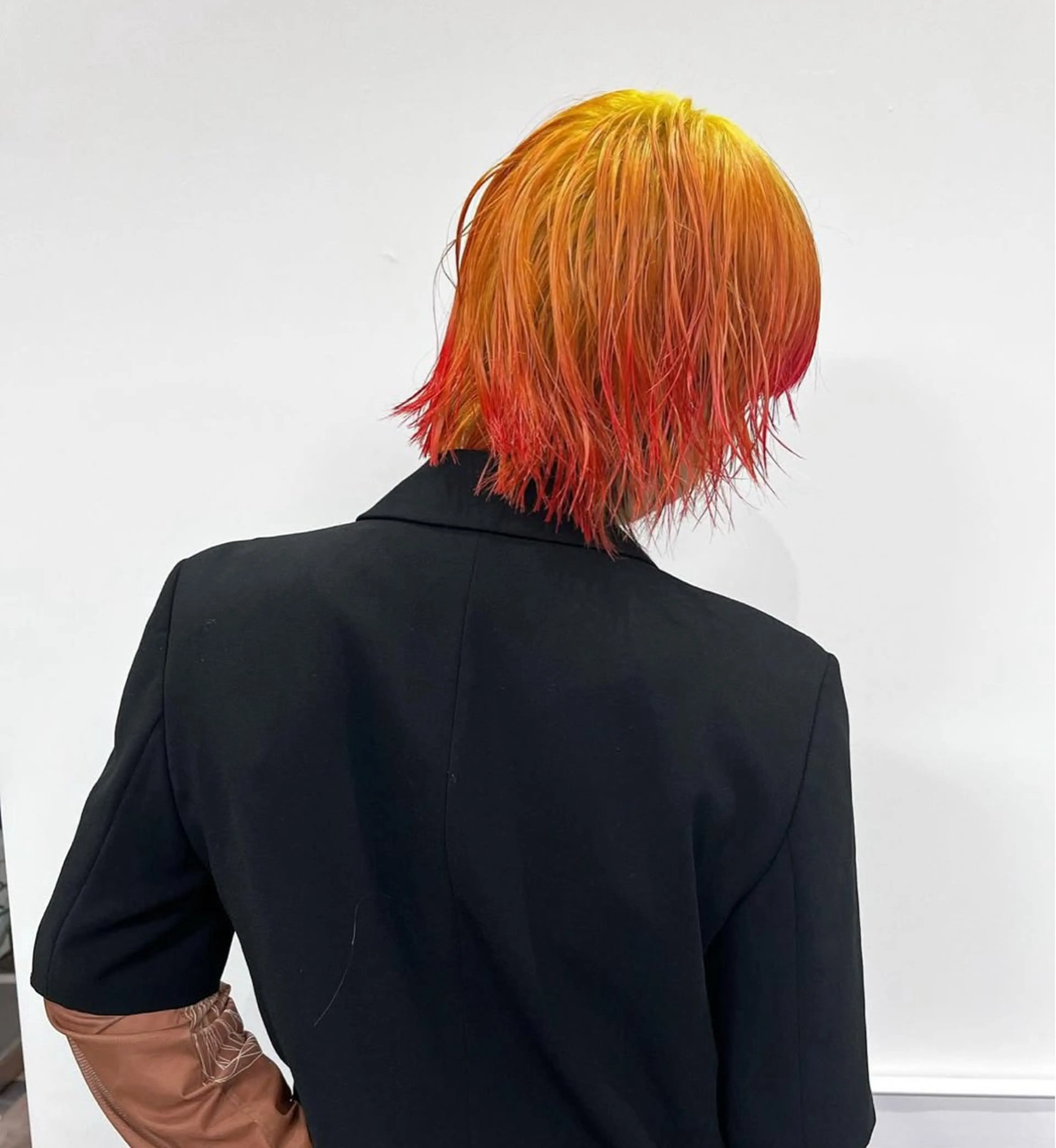 ショート カラー デザインカラー カット ヘアカラー 湯川 未咲希のヘアスタイル