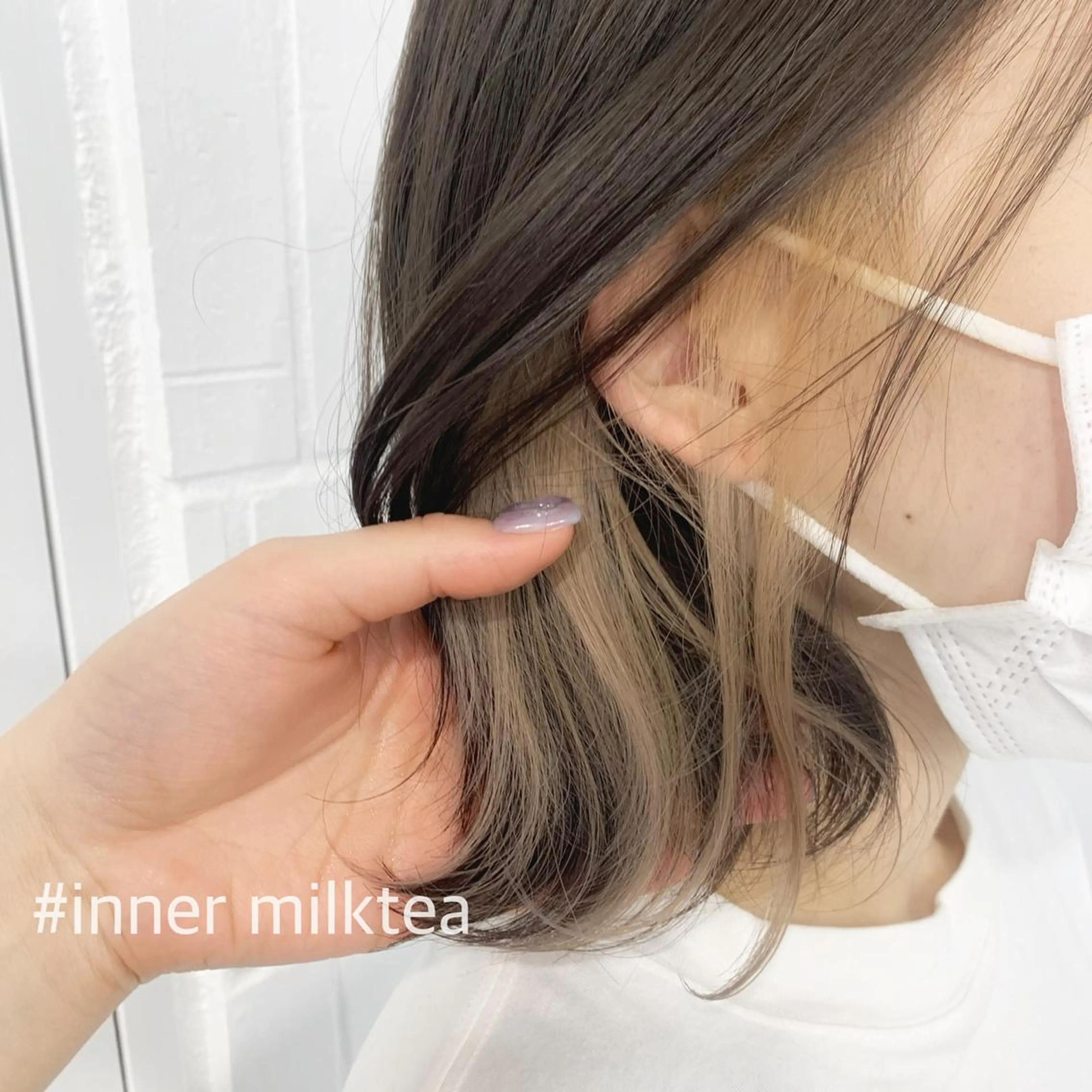 ミディアム カラー ヘアアレンジ 🍒暖色✖️レイヤー ／Haruna🍒のヘアスタイル