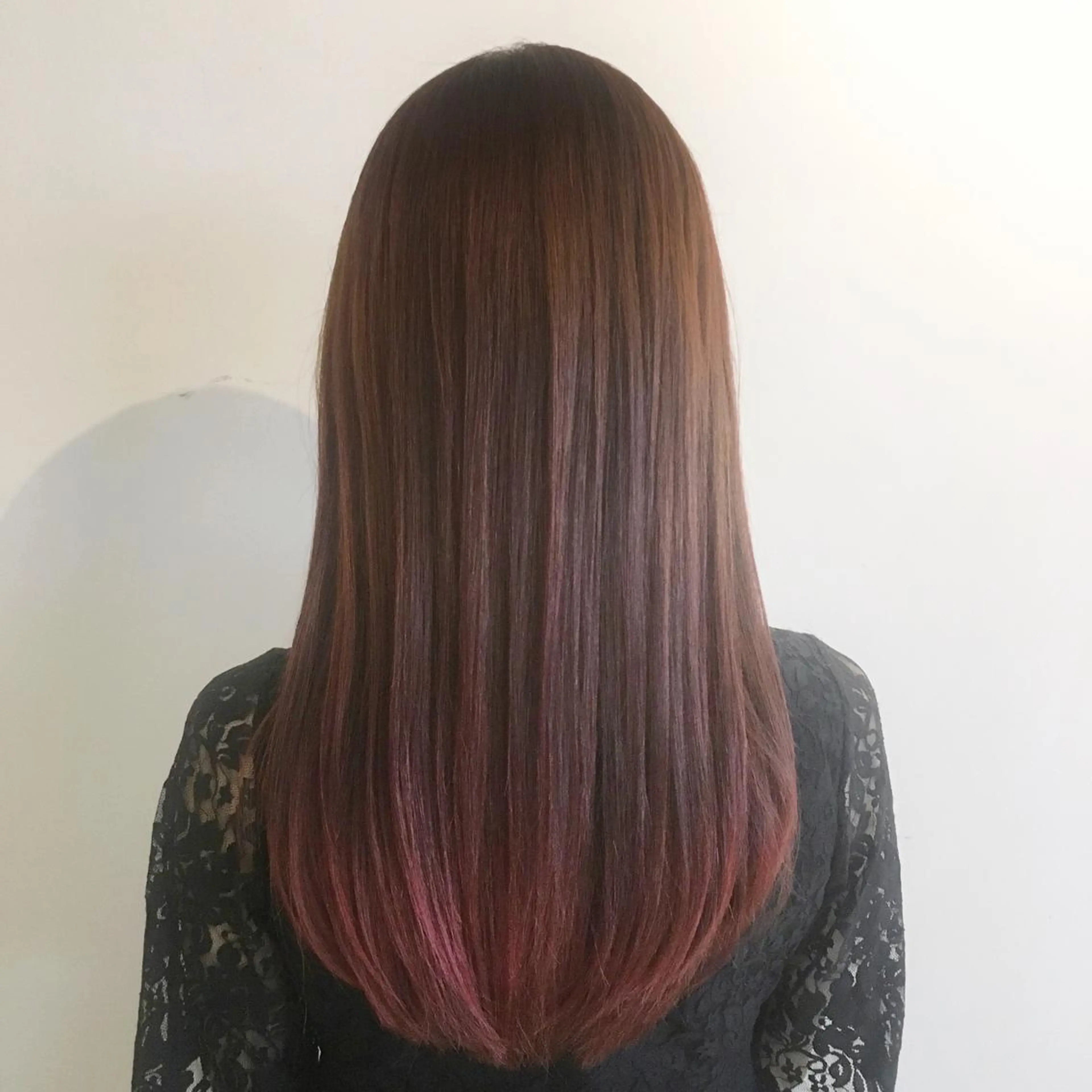 ロング カラー 低ダメージパーマ ケアパーマ/武田明大のヘアスタイル