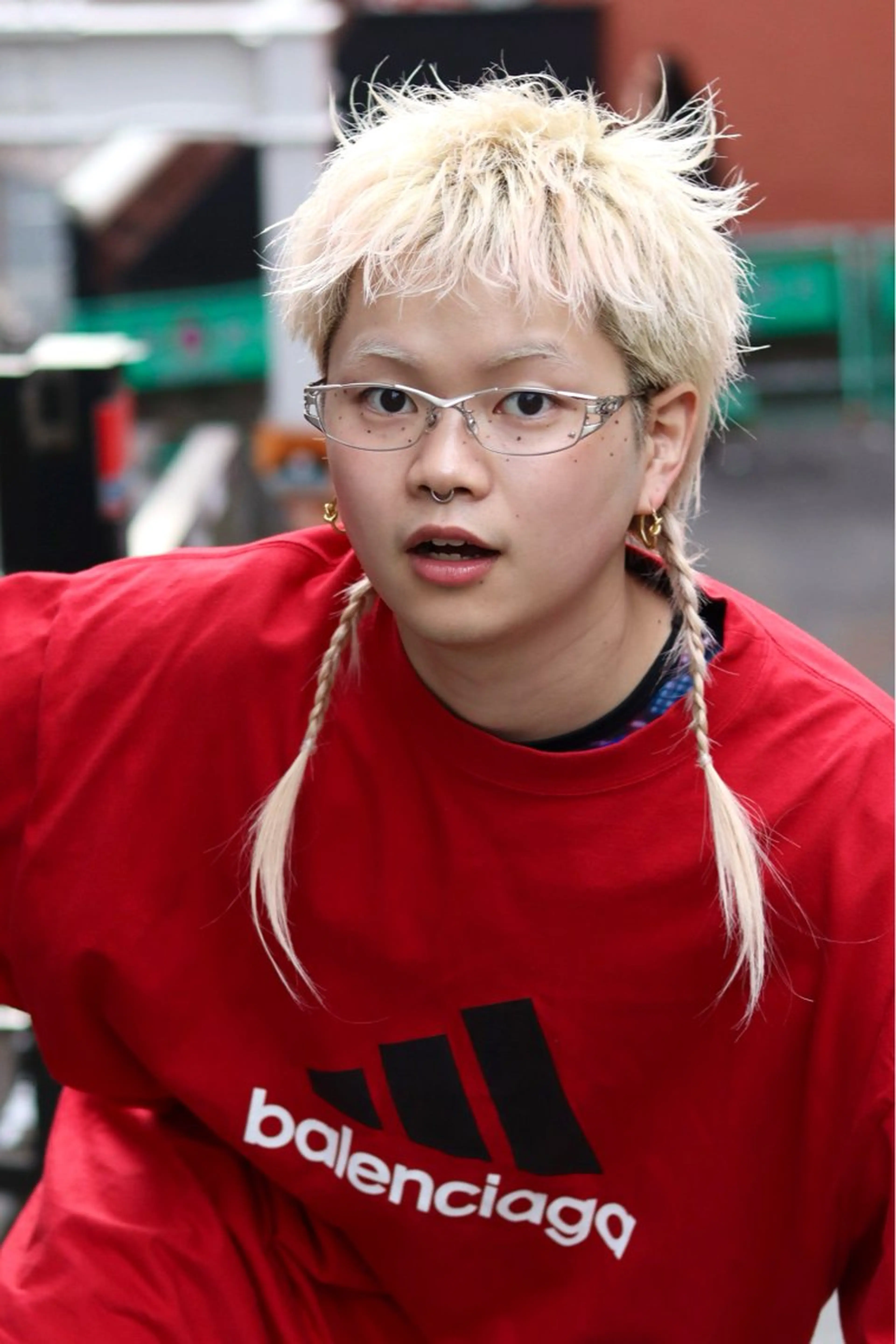 カラー ヘアカラー トリートメント デザインカラー/ ハイトーン/ケイジのヘアスタイル