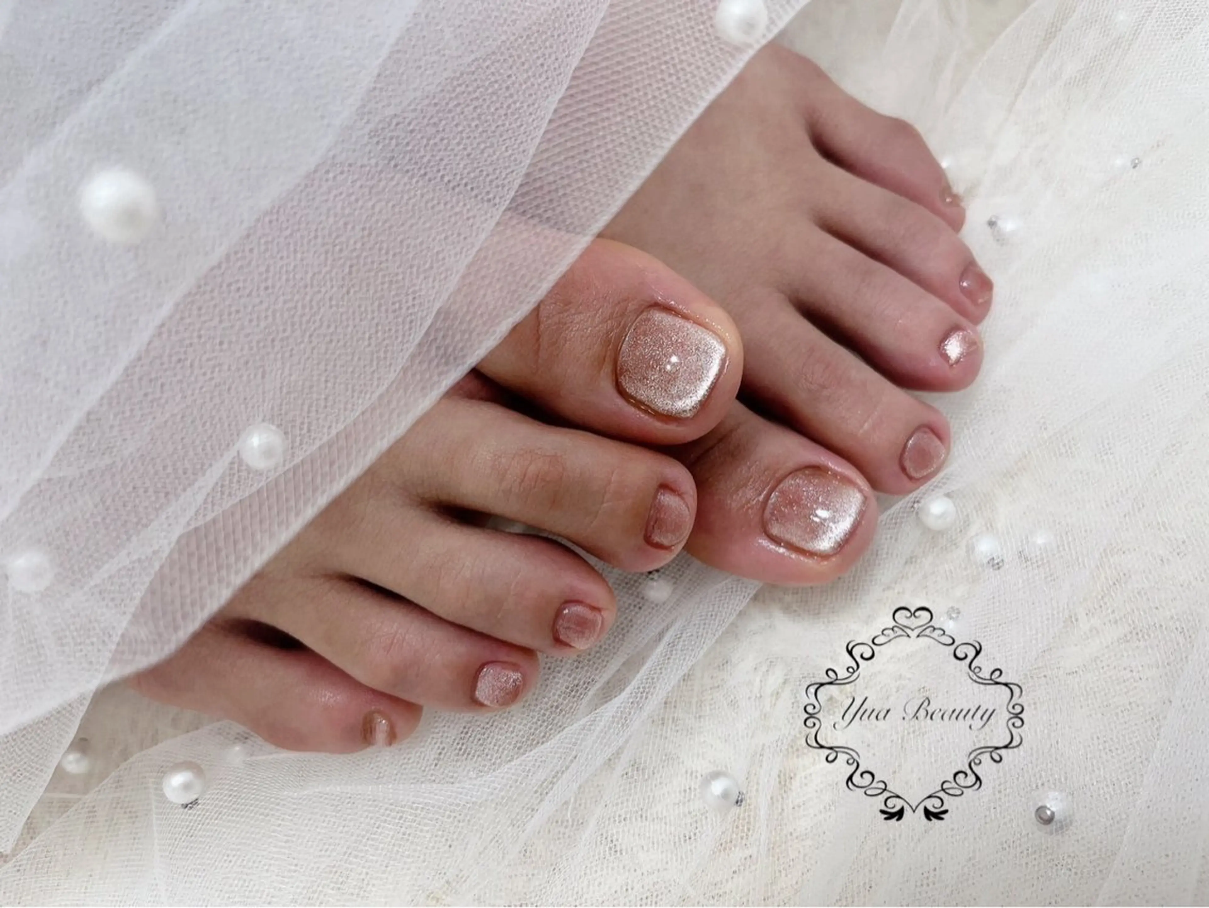 マグネットフットネイル🧲🦵💕︎オフなし70分!!の写真