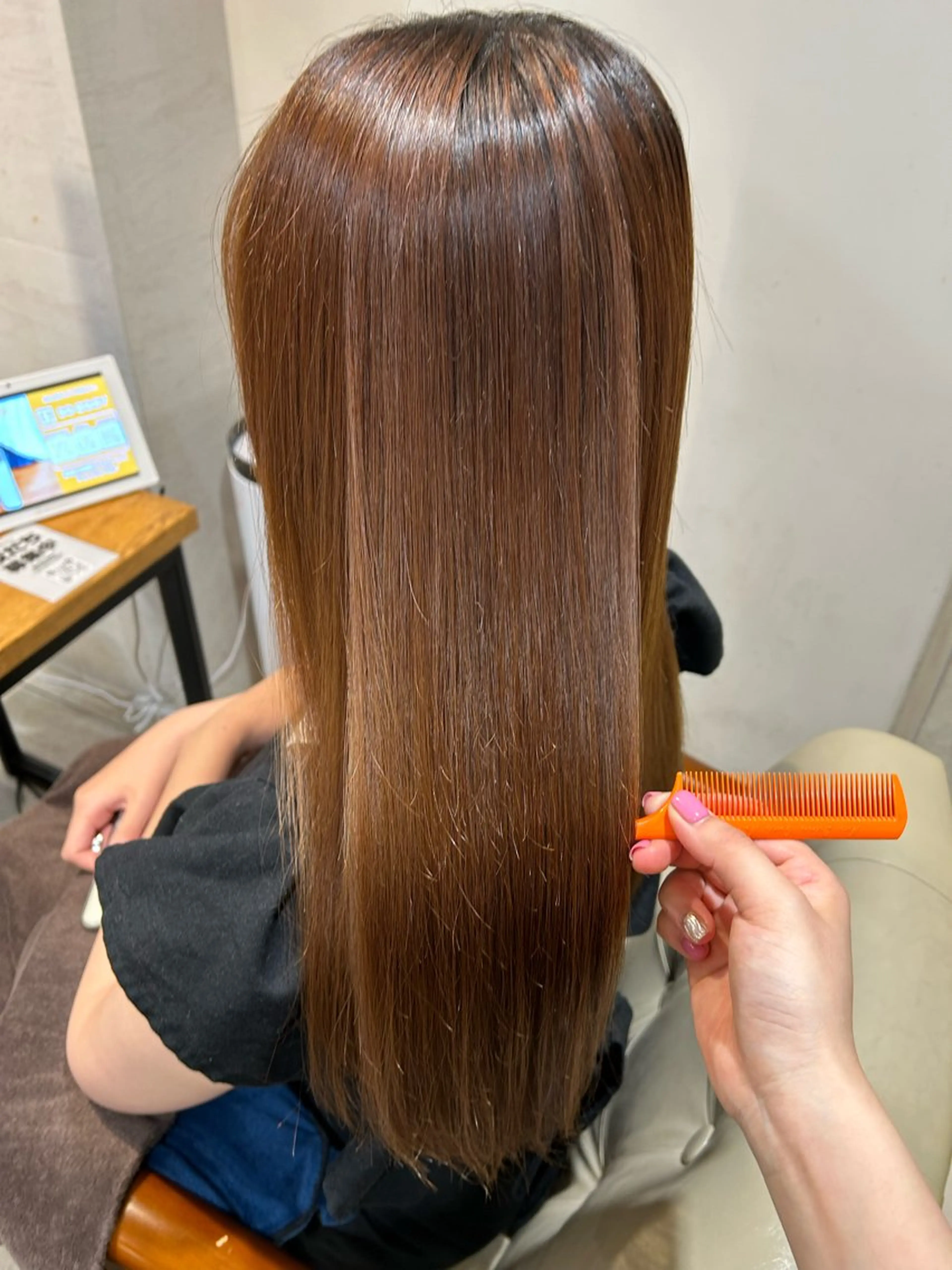 ロング Francesca所属・ナチュラルカラー/ Ⓜ️めぐみのヘアスタイル