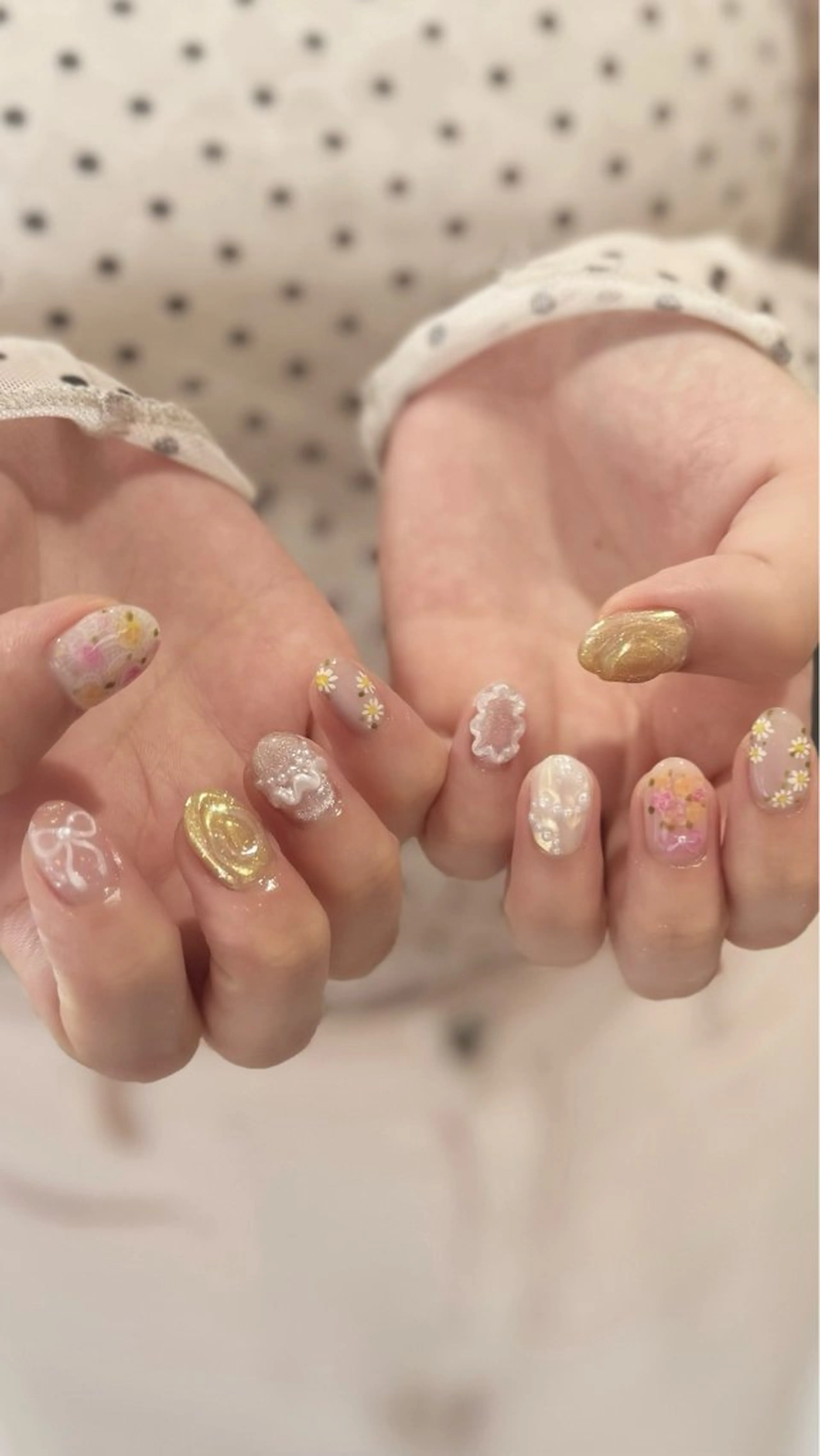 ネイル ハンドネイル 新井 ひなののネイルデザイン