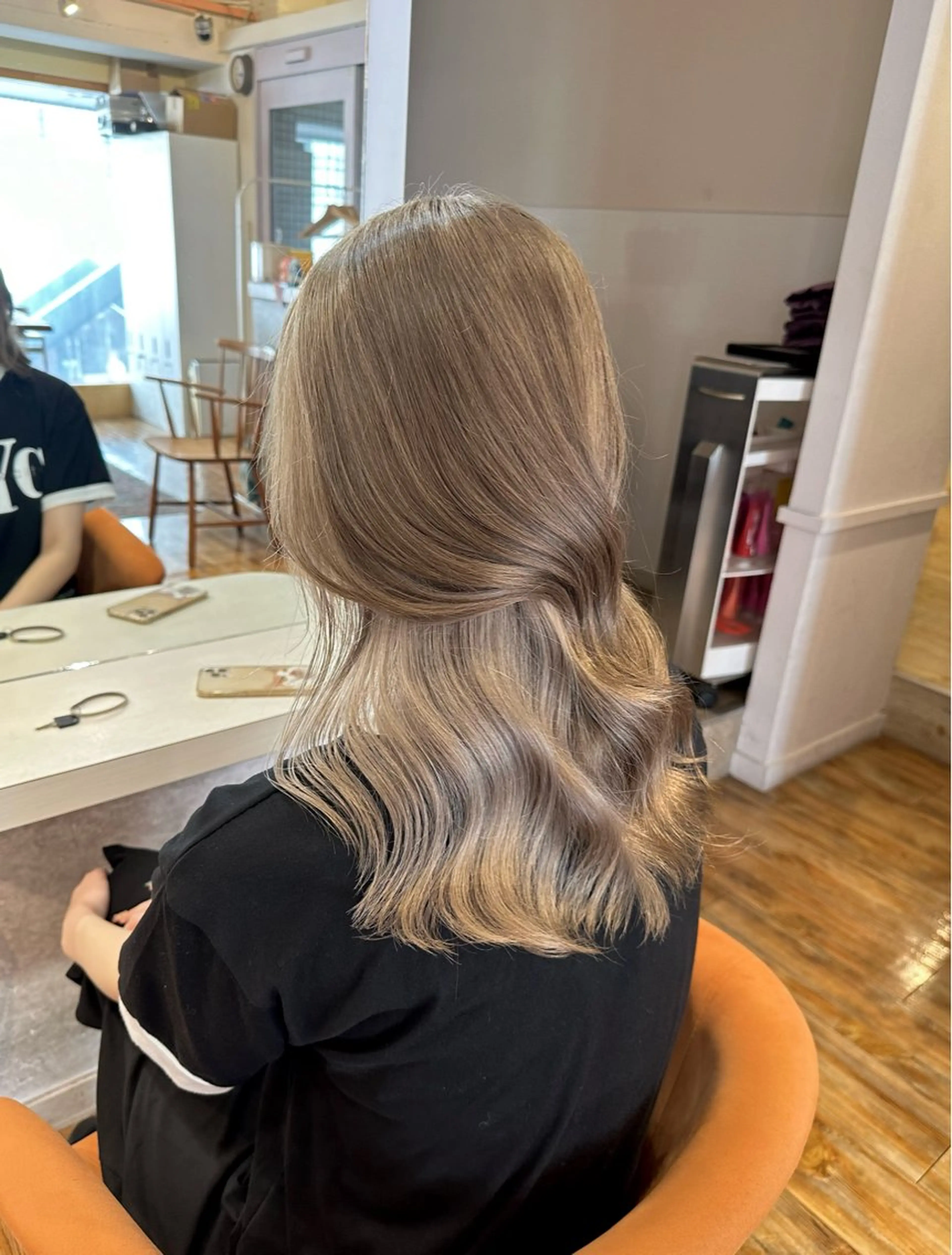 セミロング カラー グレージュ カット ヘアカラー FLAWEN. フロウエンのその他イメージ