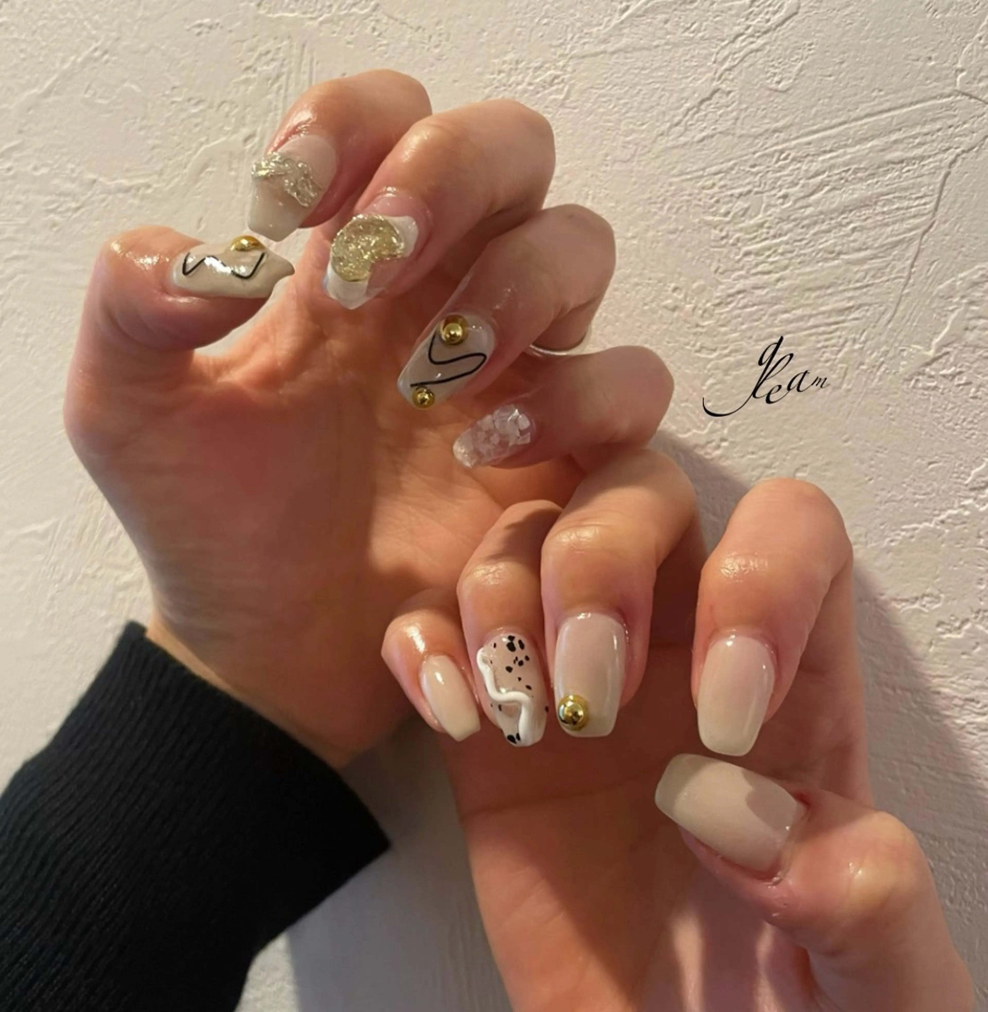 ネイル ハンドネイル gleam✴︎ sayakaのネイルデザイン