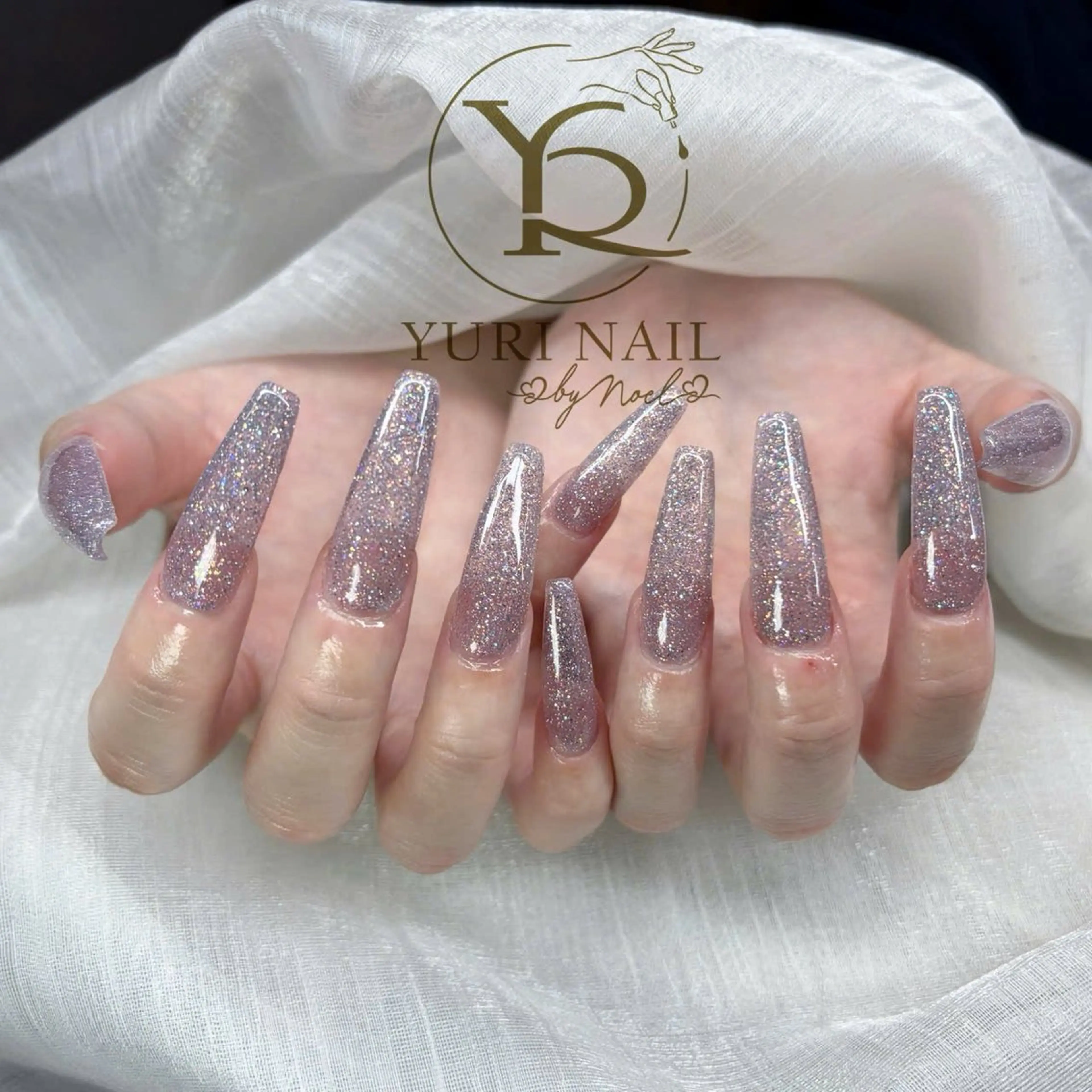 ネイル チークネイル フットネイル フレンチネイル グラデーション キラキラネイル ハンドネイル フットネイル YURI Nail Funabashiのネイルデザイン