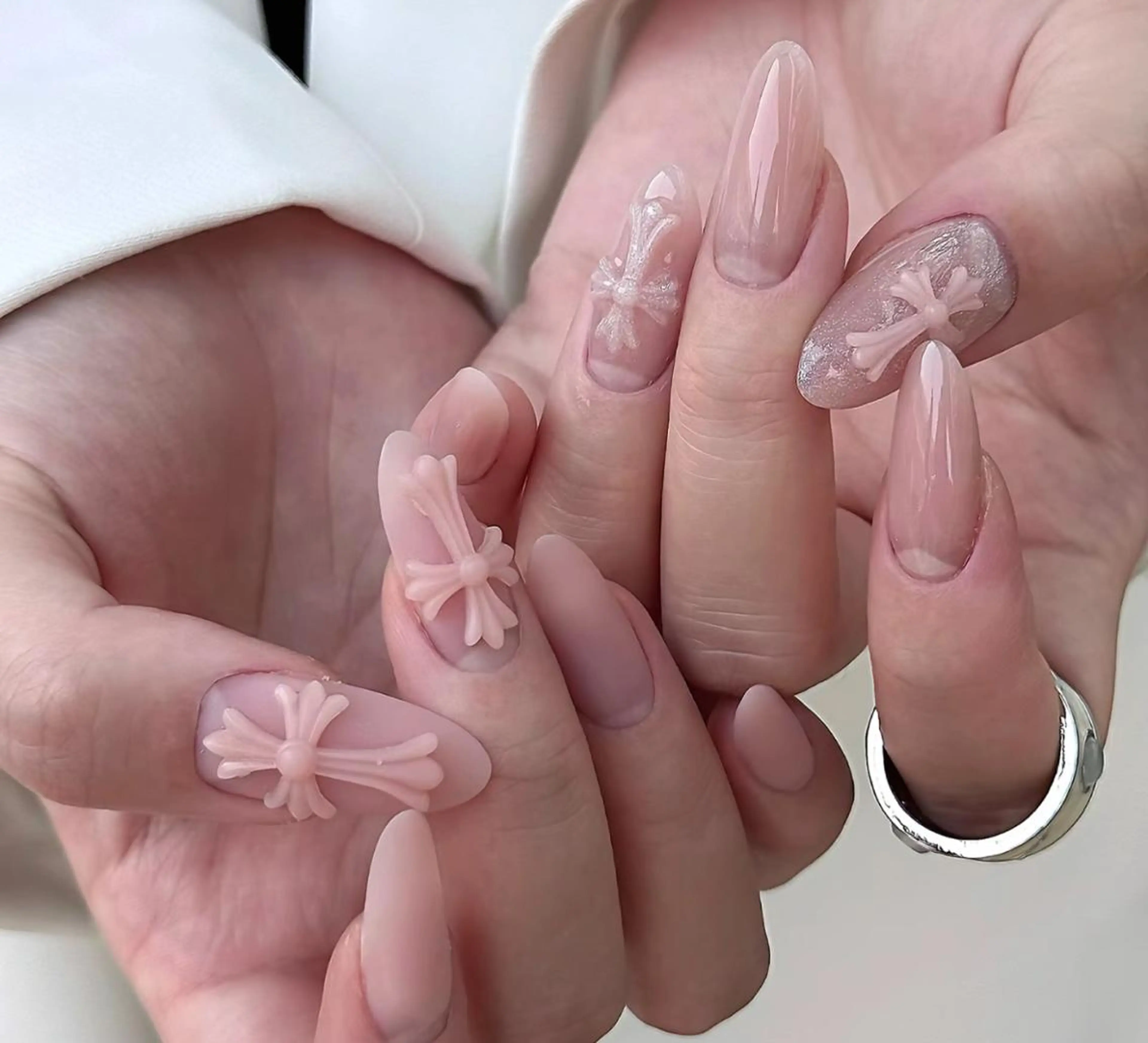 ネイル ハンドネイル By moonネイル 🌷ワンホン/韓国風のネイルデザイン