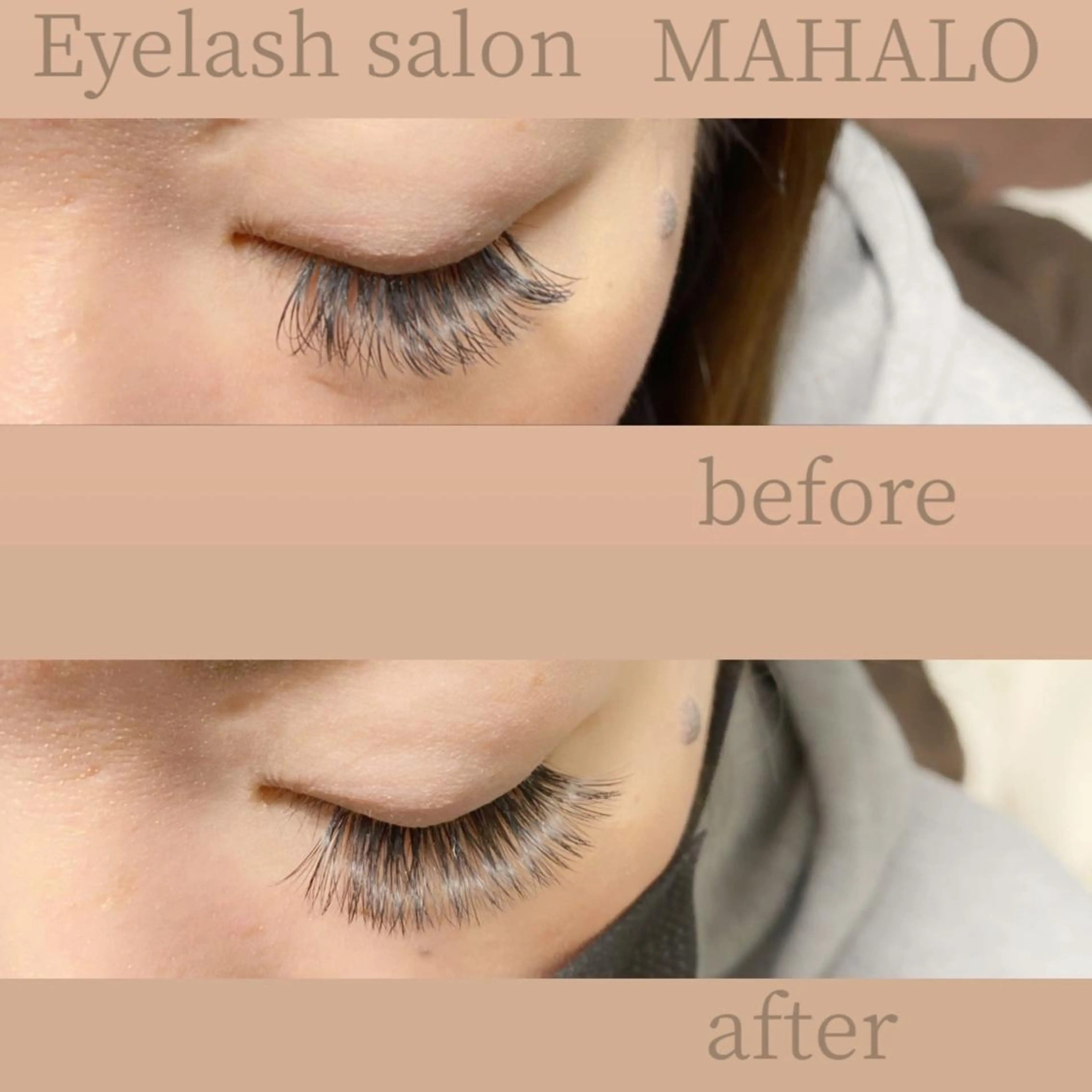 マツエク・マツパ ボリュームラッシュ MAHALO 𓆉のマツエク・マツパデザイン