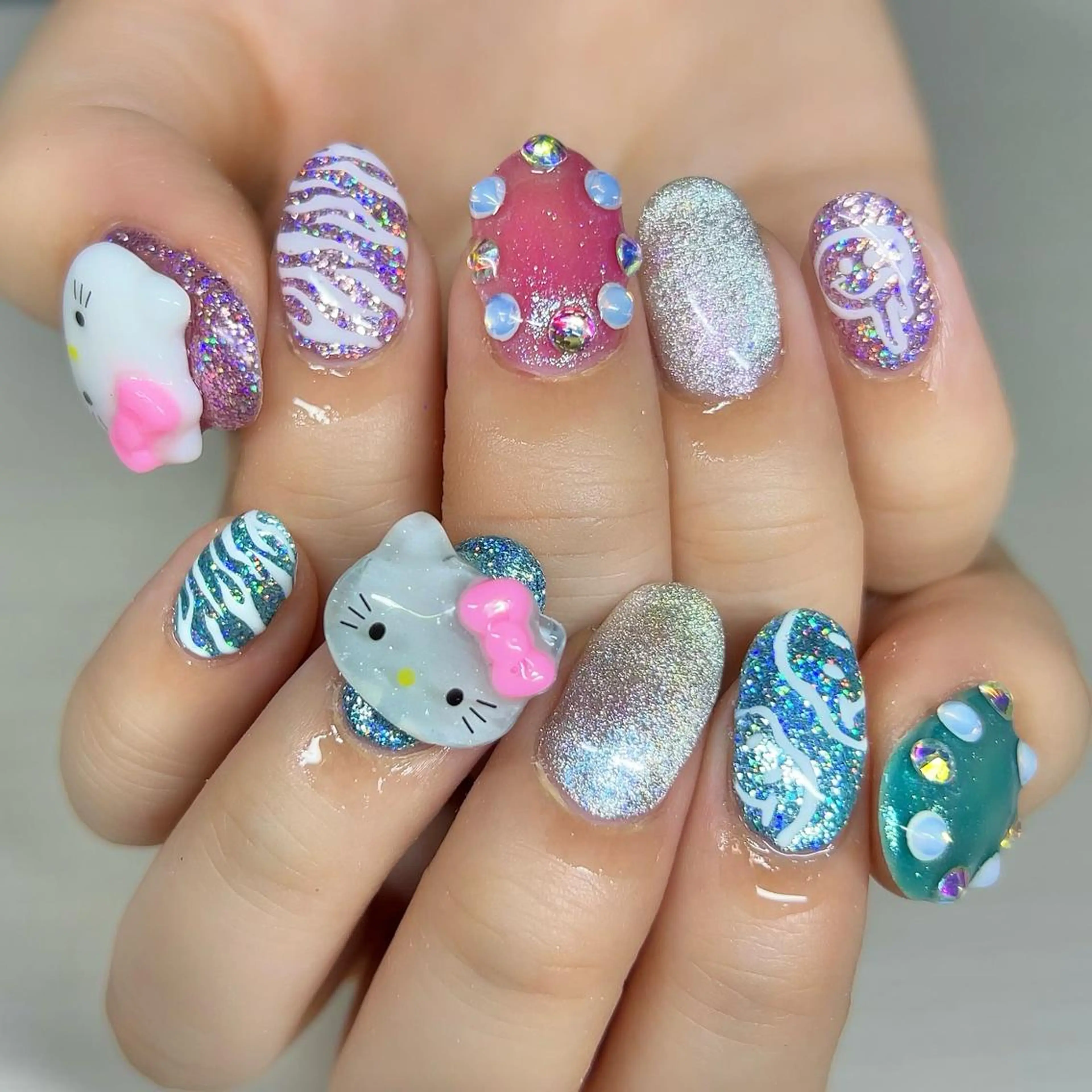 ネイル ハンドネイル 【Yappy🌈】 💖P-tanaのネイルデザイン