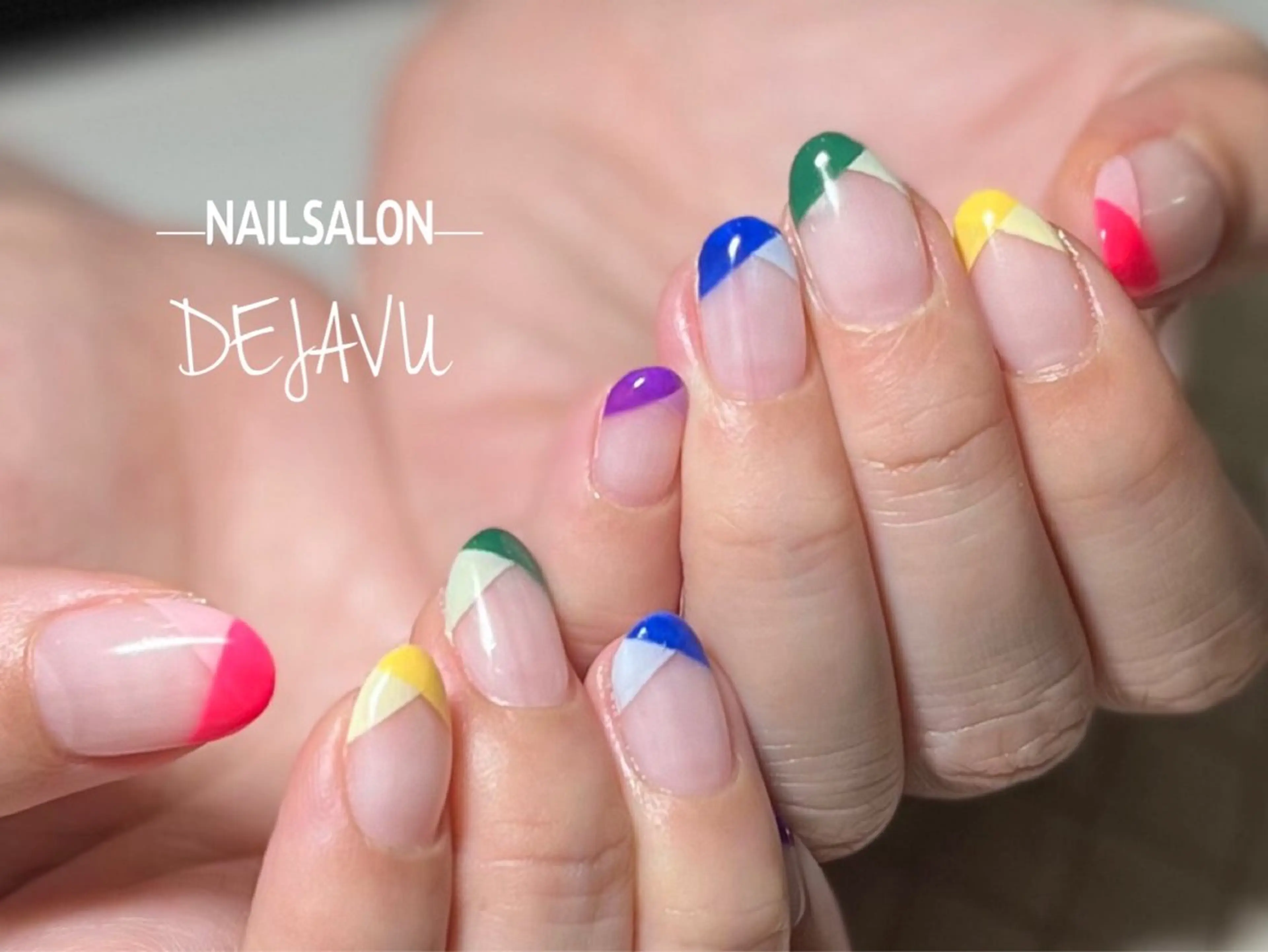 ネイル 持ち込み ハンドネイル Nail salon Dejavu 🌿のネイルデザイン
