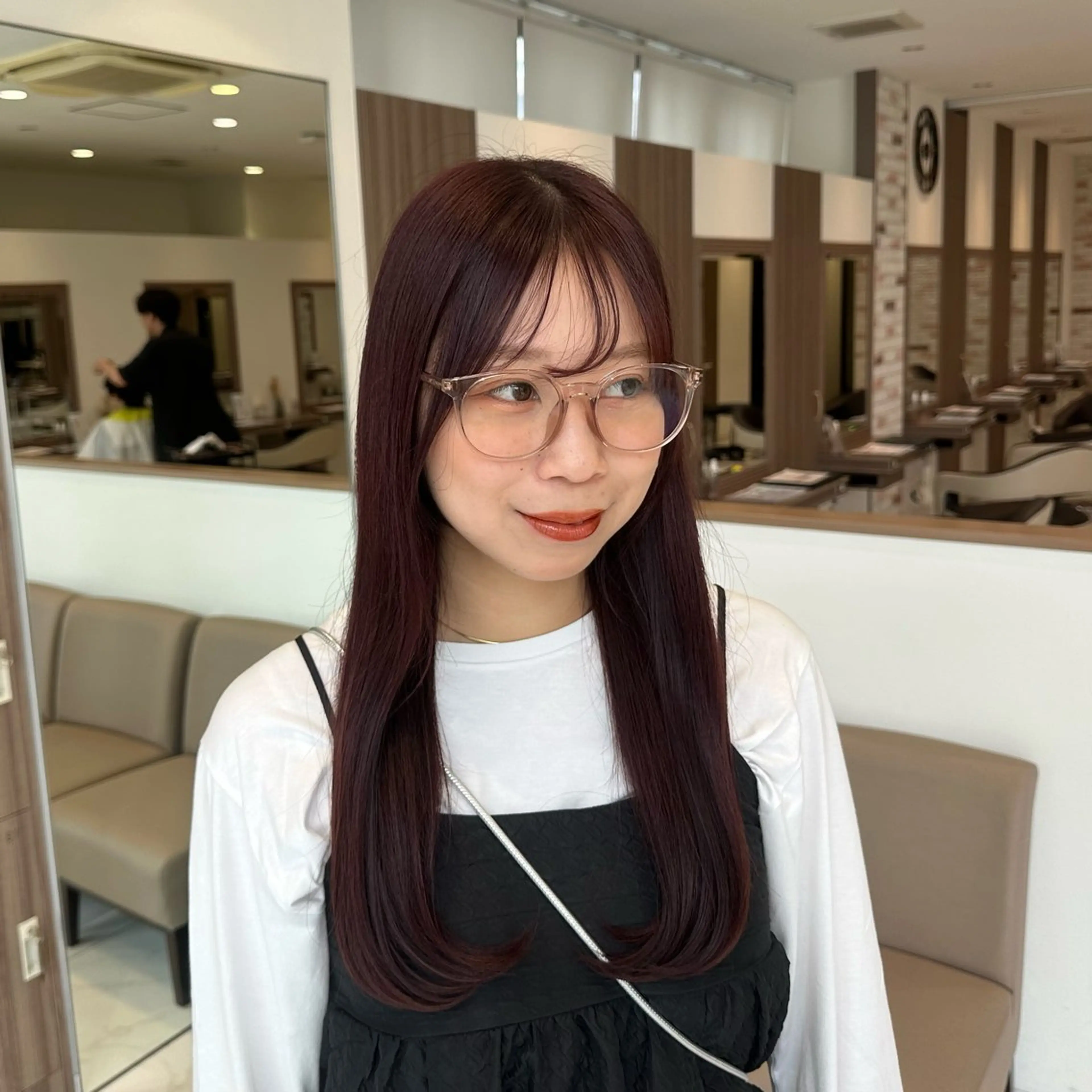 ロング カラー 𓍯暖色/韓国風 田中沙羅‎𓍯のヘアスタイル