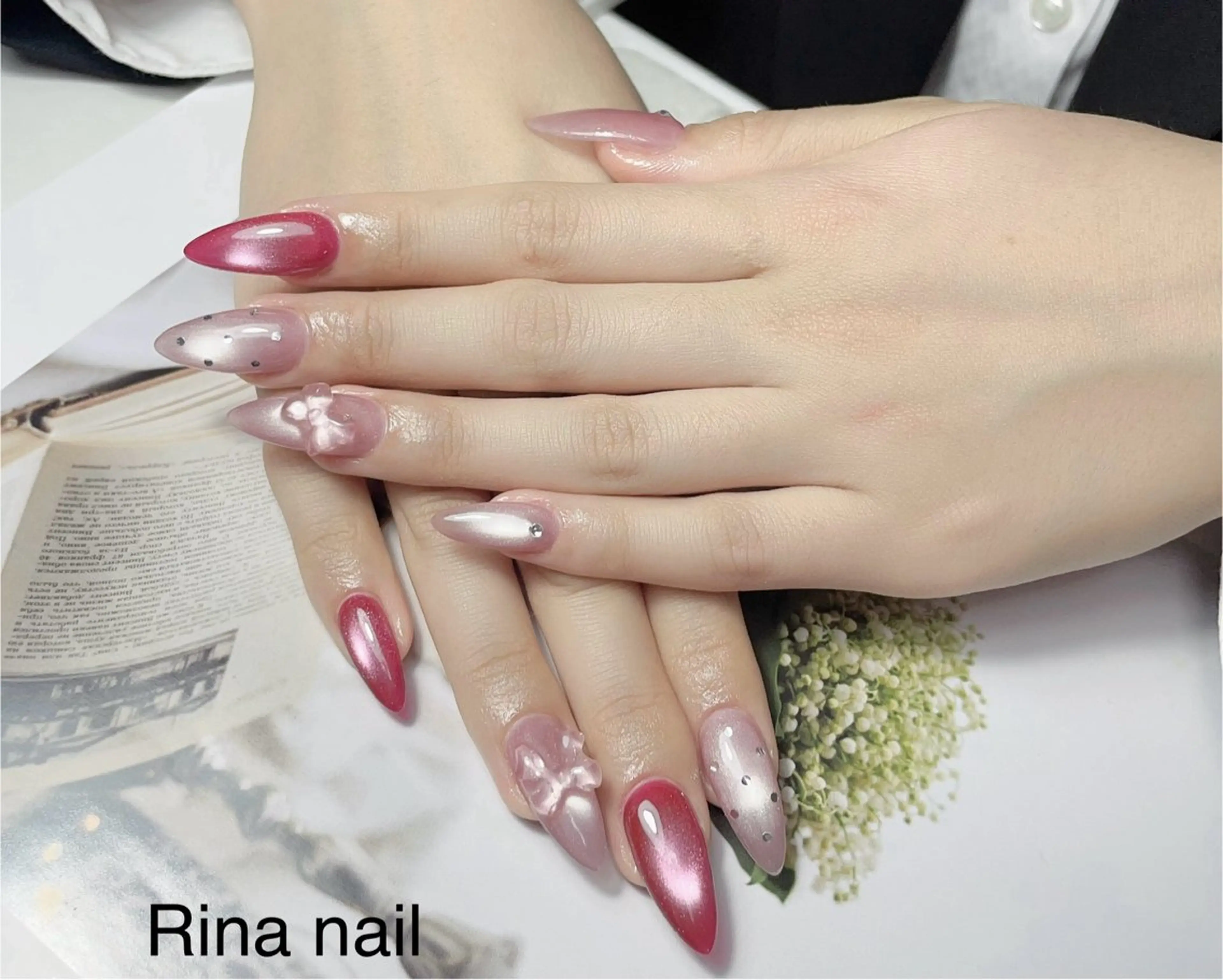 ネイル ハンドネイル リナネイルサロン 松戸八柱所属・リナ ネイルサロンのネイルデザイン