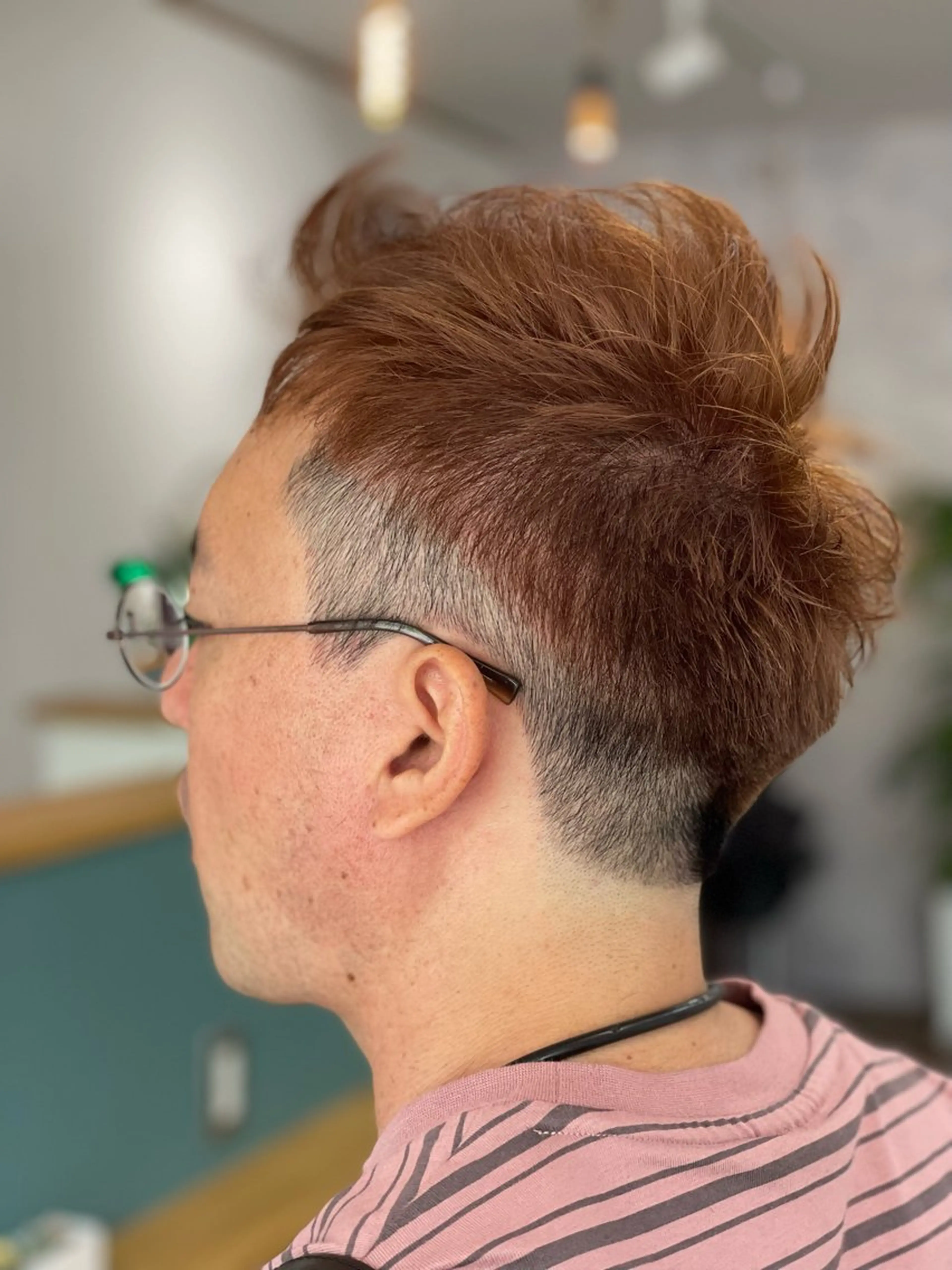 ショート カラー メンズ メンズハイトーン メンズ韓国風 韓国マッシュ マッシュ アッシュ Snaly カラー特化ページのヘアスタイル