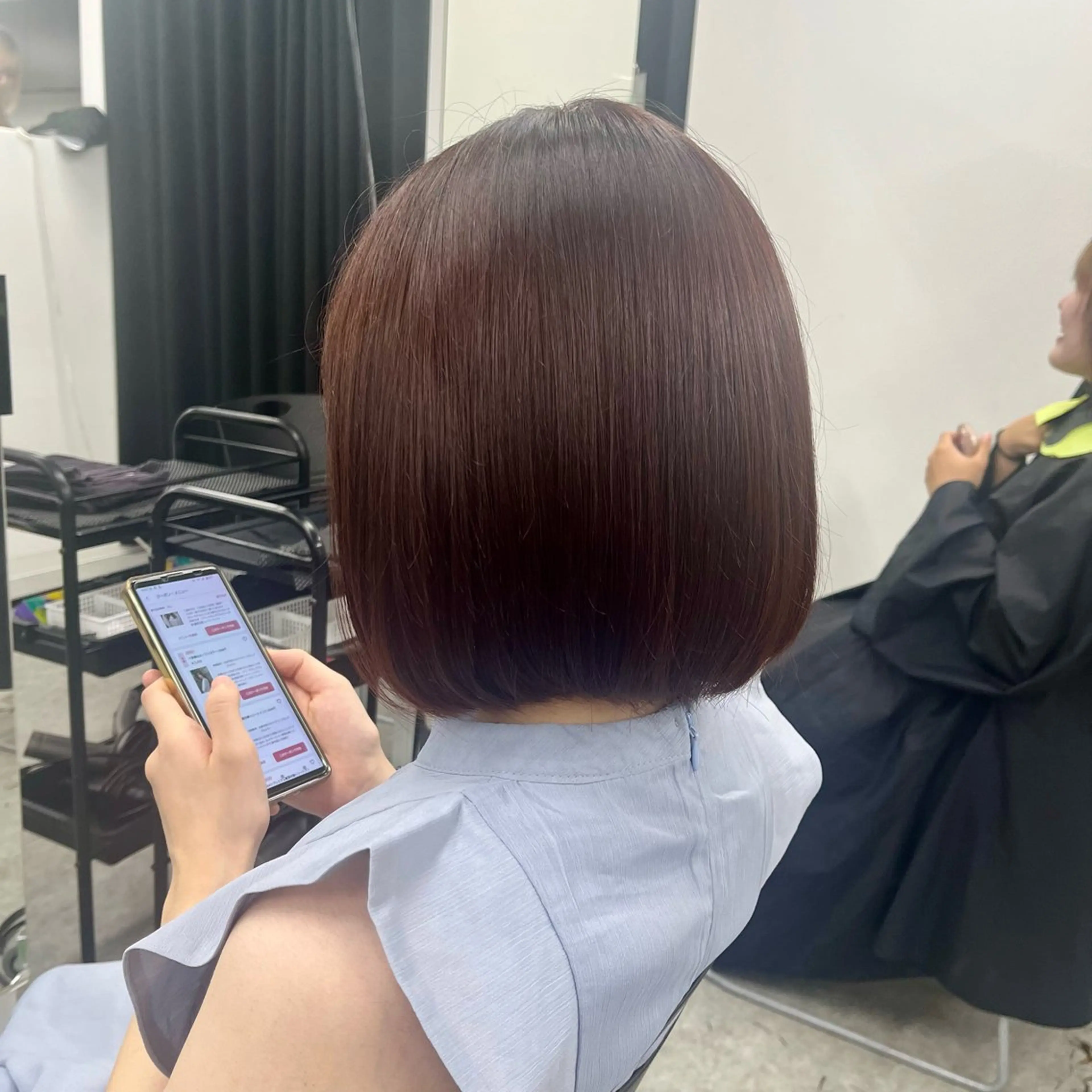 ショート カラー 🤍セット簡単パーマ 🤍TAMAKIのヘアスタイル