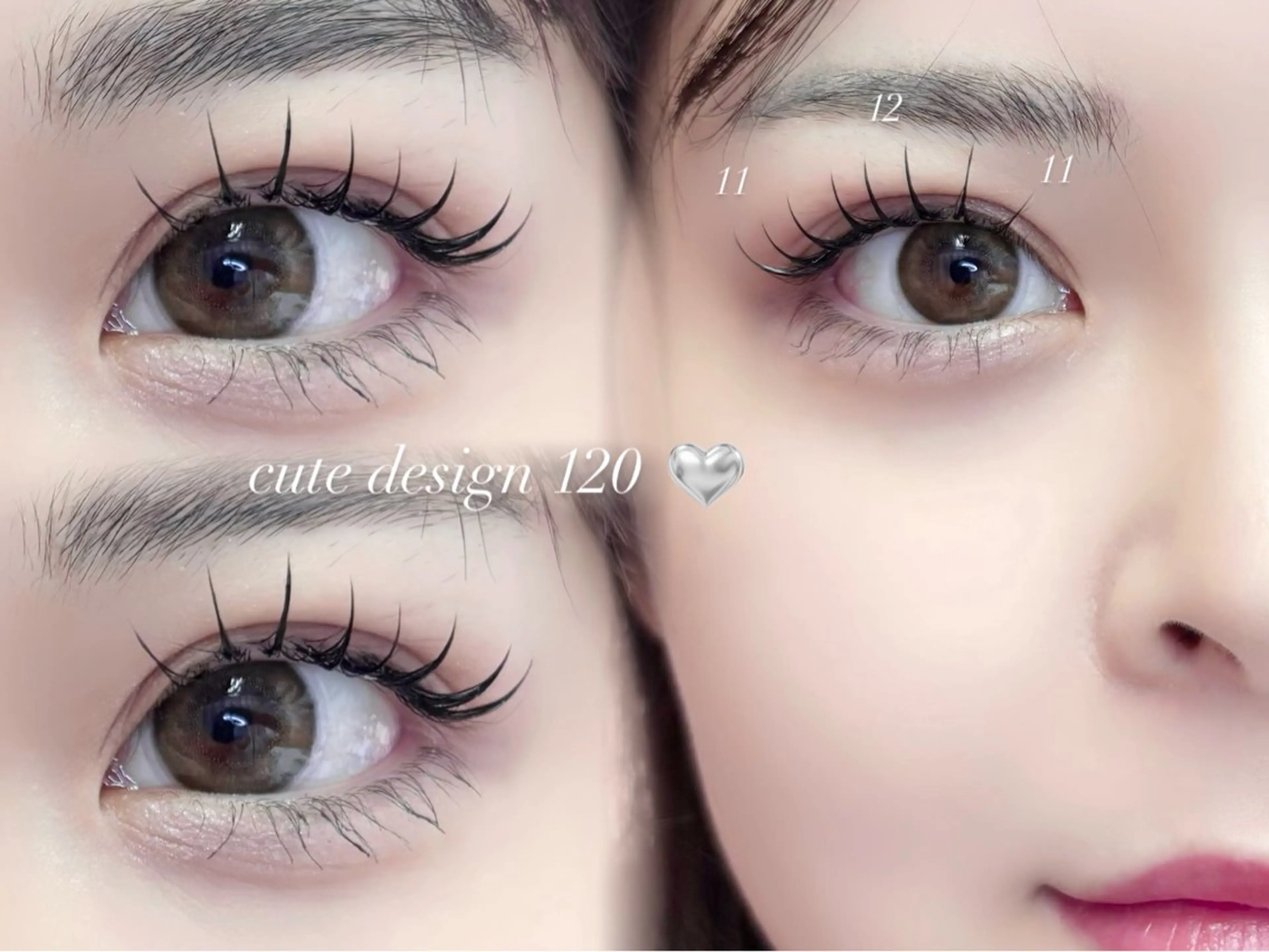 マツエク・マツパ eye＋nano所属・韓国風束感まつ毛🩵 Nozomiの眉毛・アイブロウイメージ