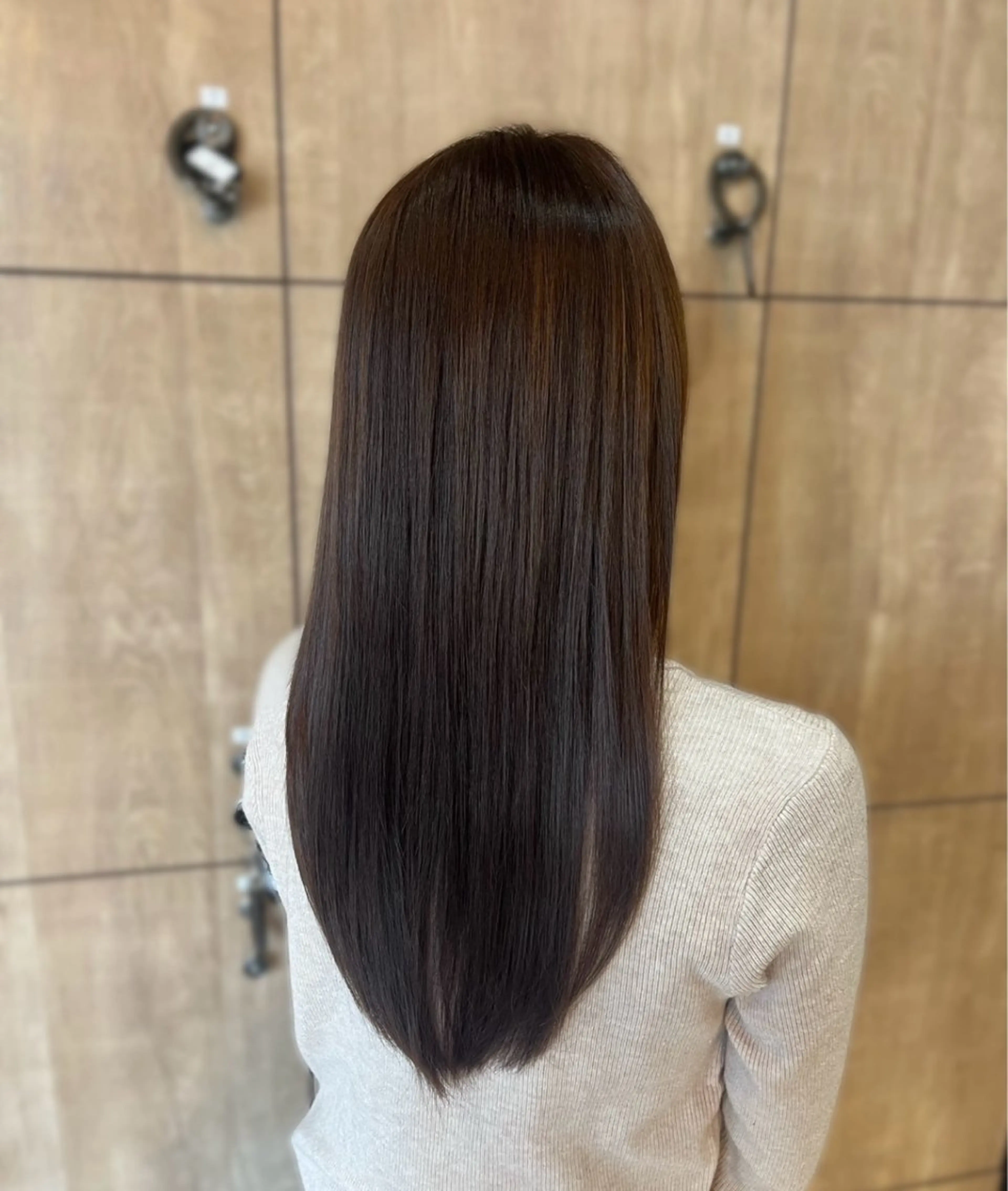ロング ヘアカラー FRAPPE Annaのヘアスタイル