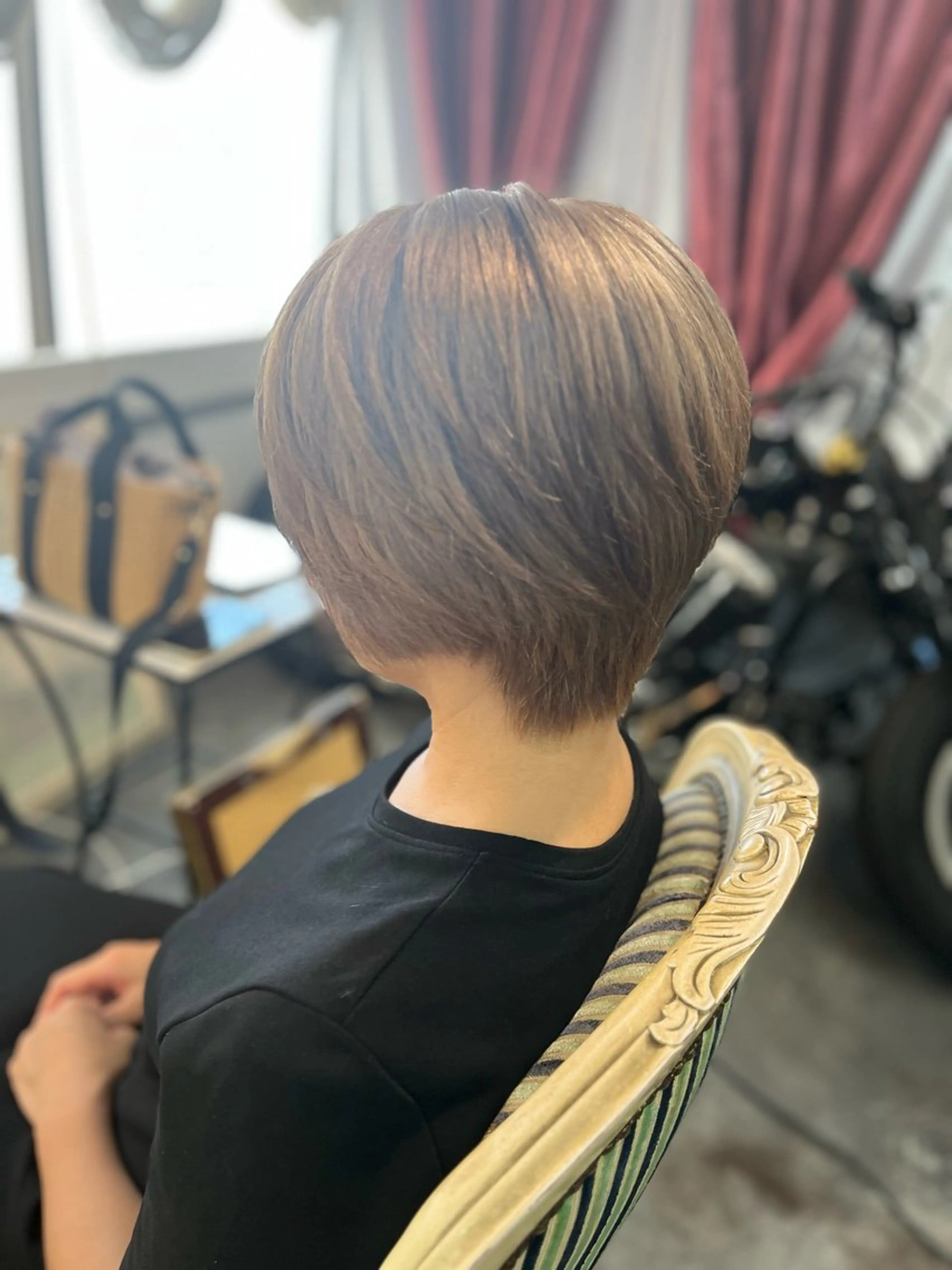 ショート カット ヘアカラー Mariana雛/ 西大分/ハイライトのヘアスタイル