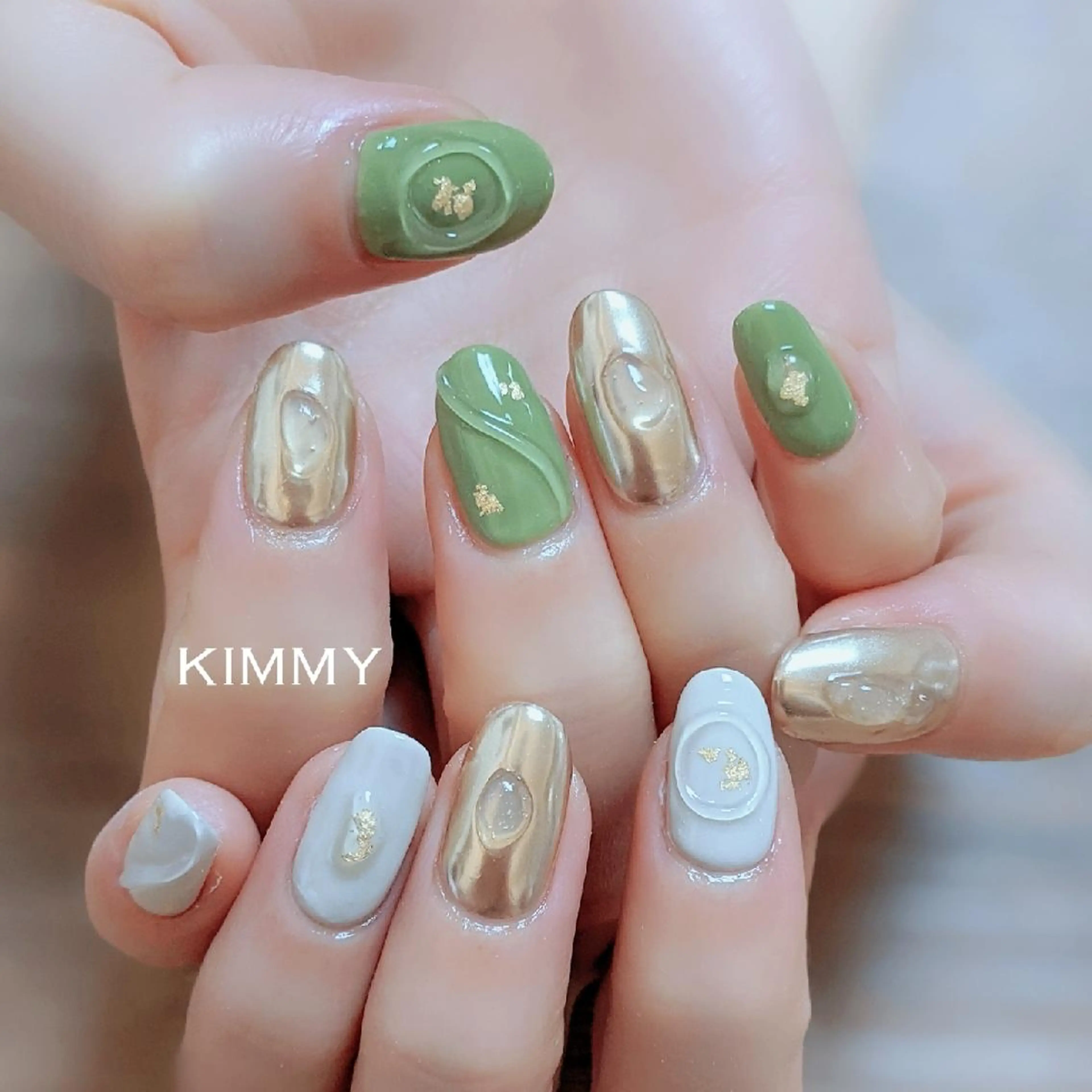 ネイル ハンドネイル kimmy nailsのネイルデザイン