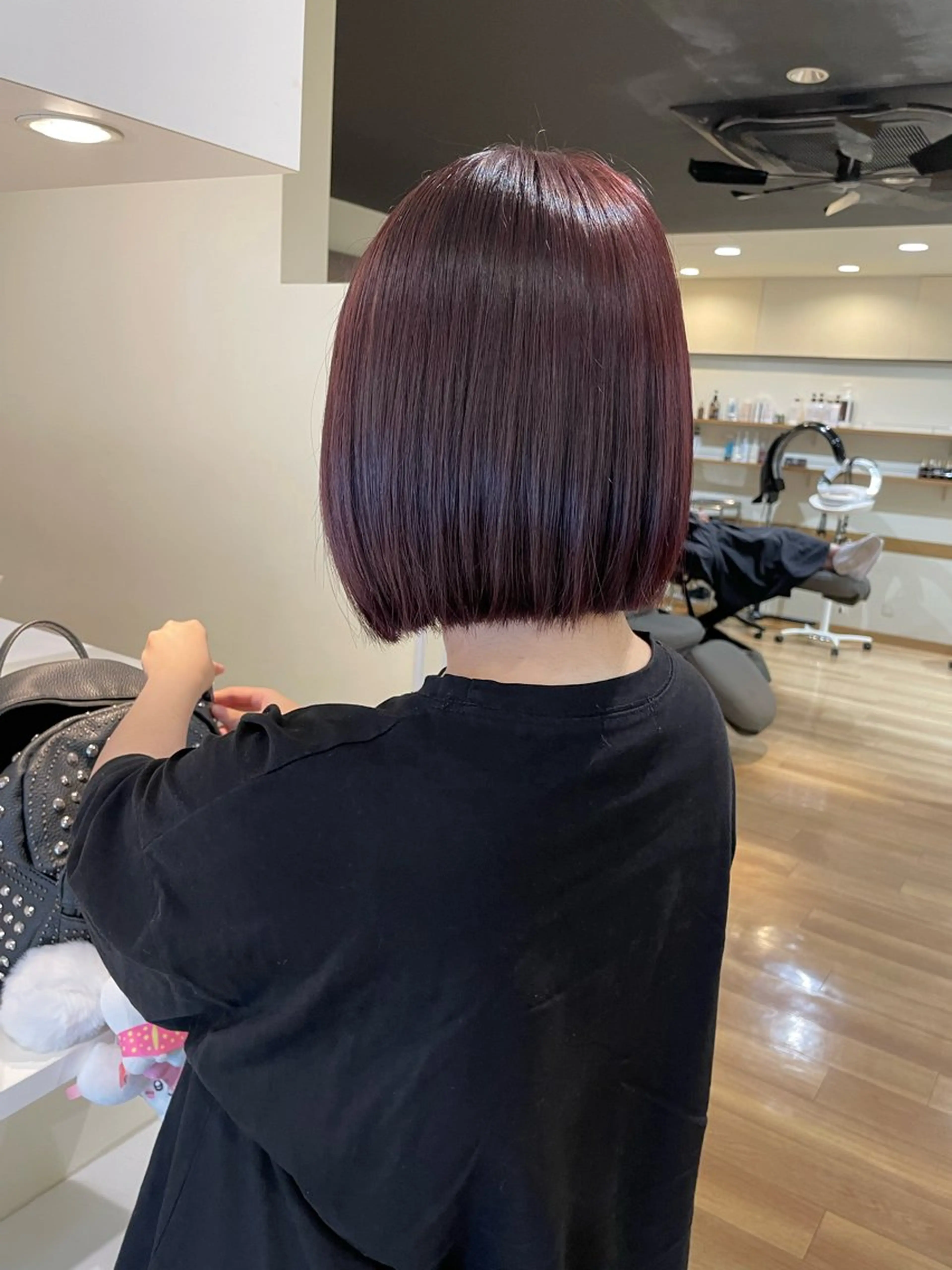 ✨本物の艶髪✨　似合わせボブカット+髪質改善カラー+うる艶トリートメントの写真