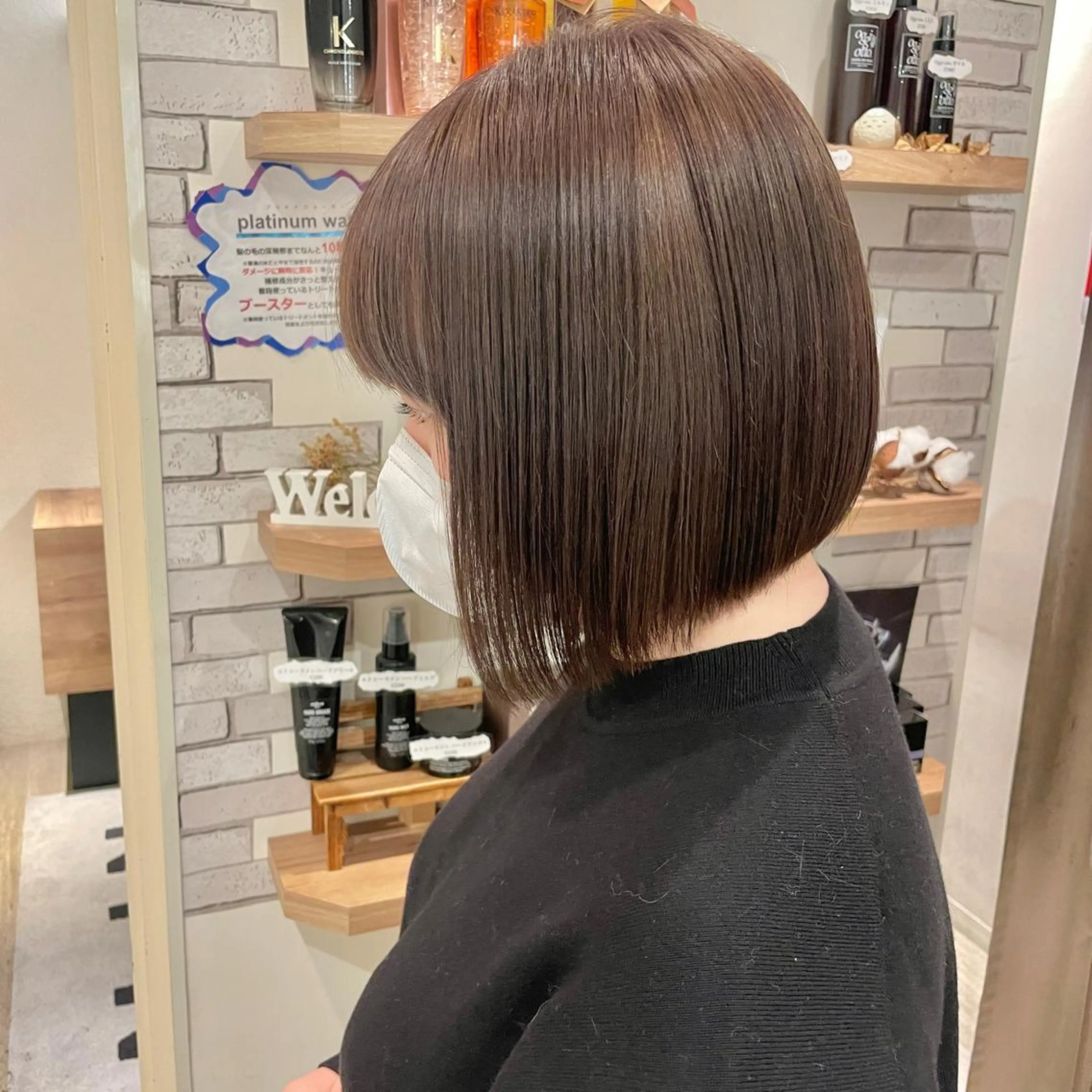 ショート カラー ヘアカラー 大人可愛い/レイヤー /ブリーチ/溝口誠二のヘアスタイル