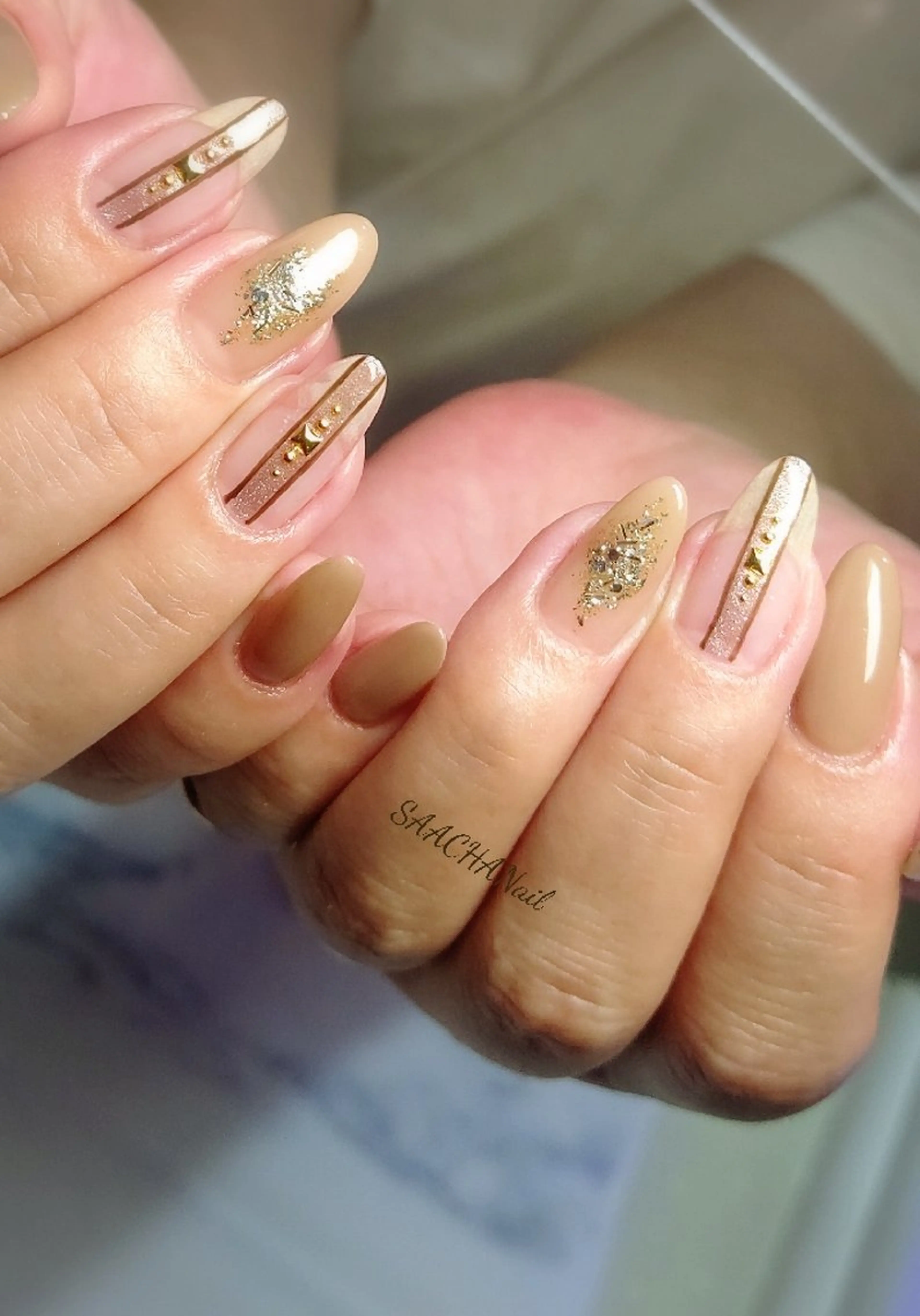 ネイル ハンドネイル SAACHANail  のネイルデザイン