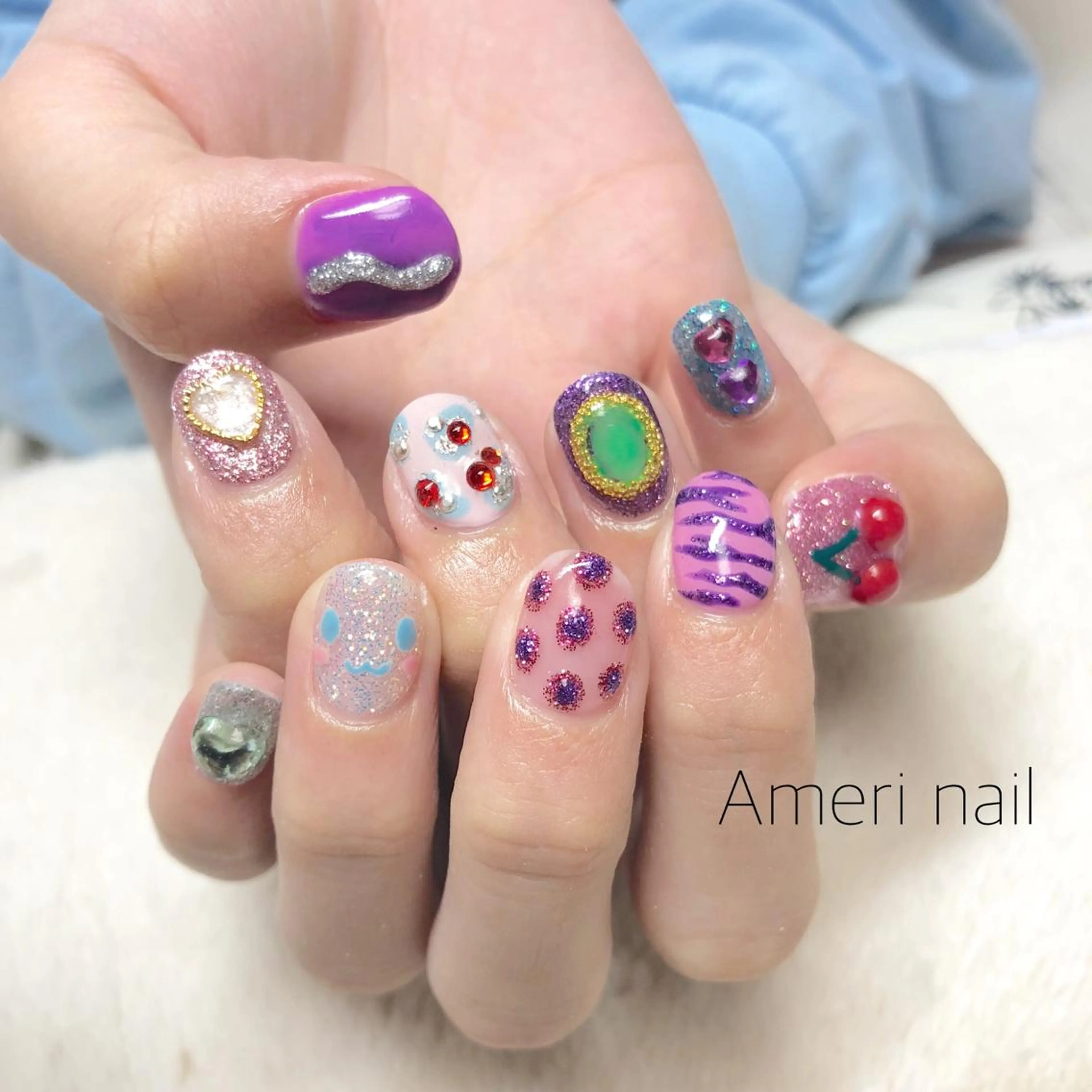 ネイル ハンドネイル Ameri nail /UKIのネイルデザイン