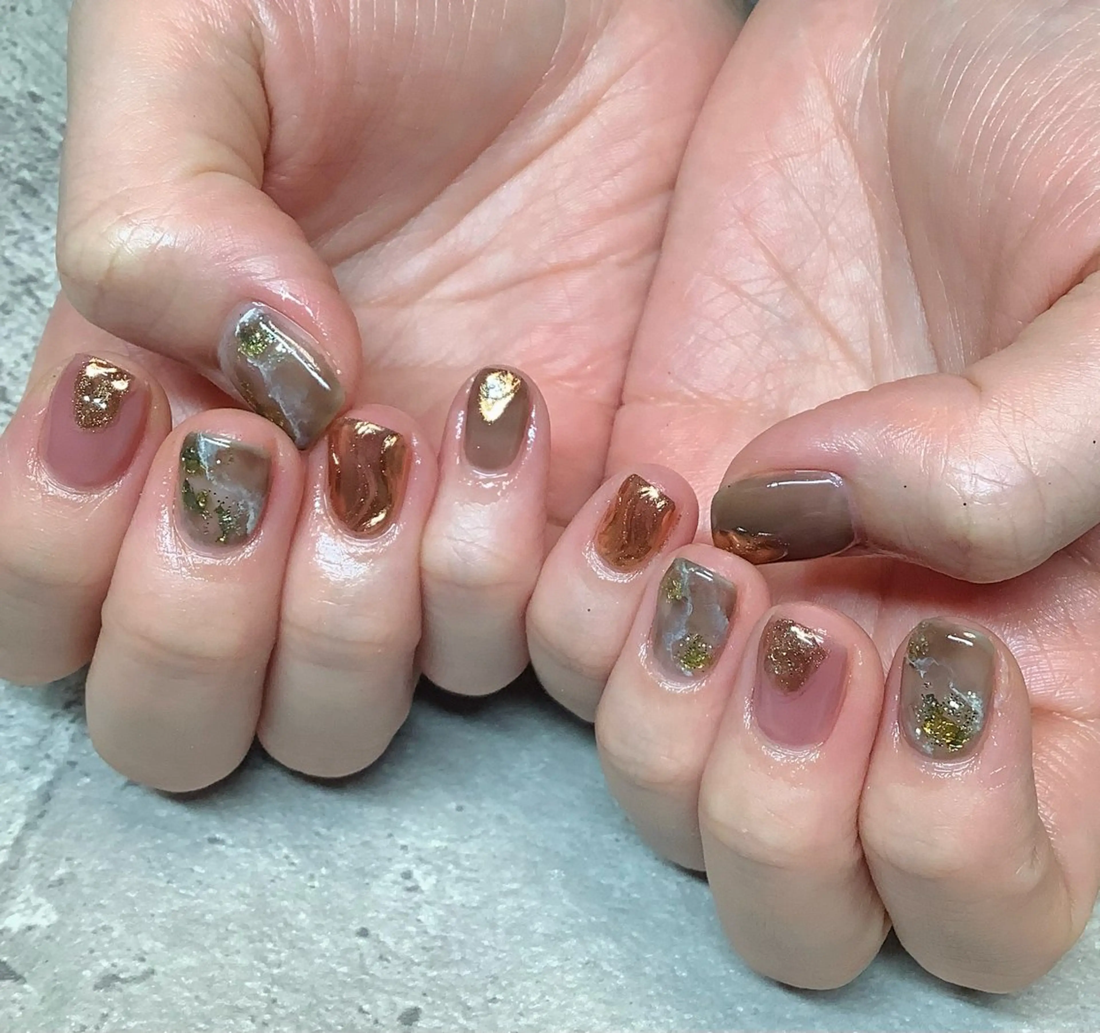 ネイル 横尾 麻里のネイルデザイン