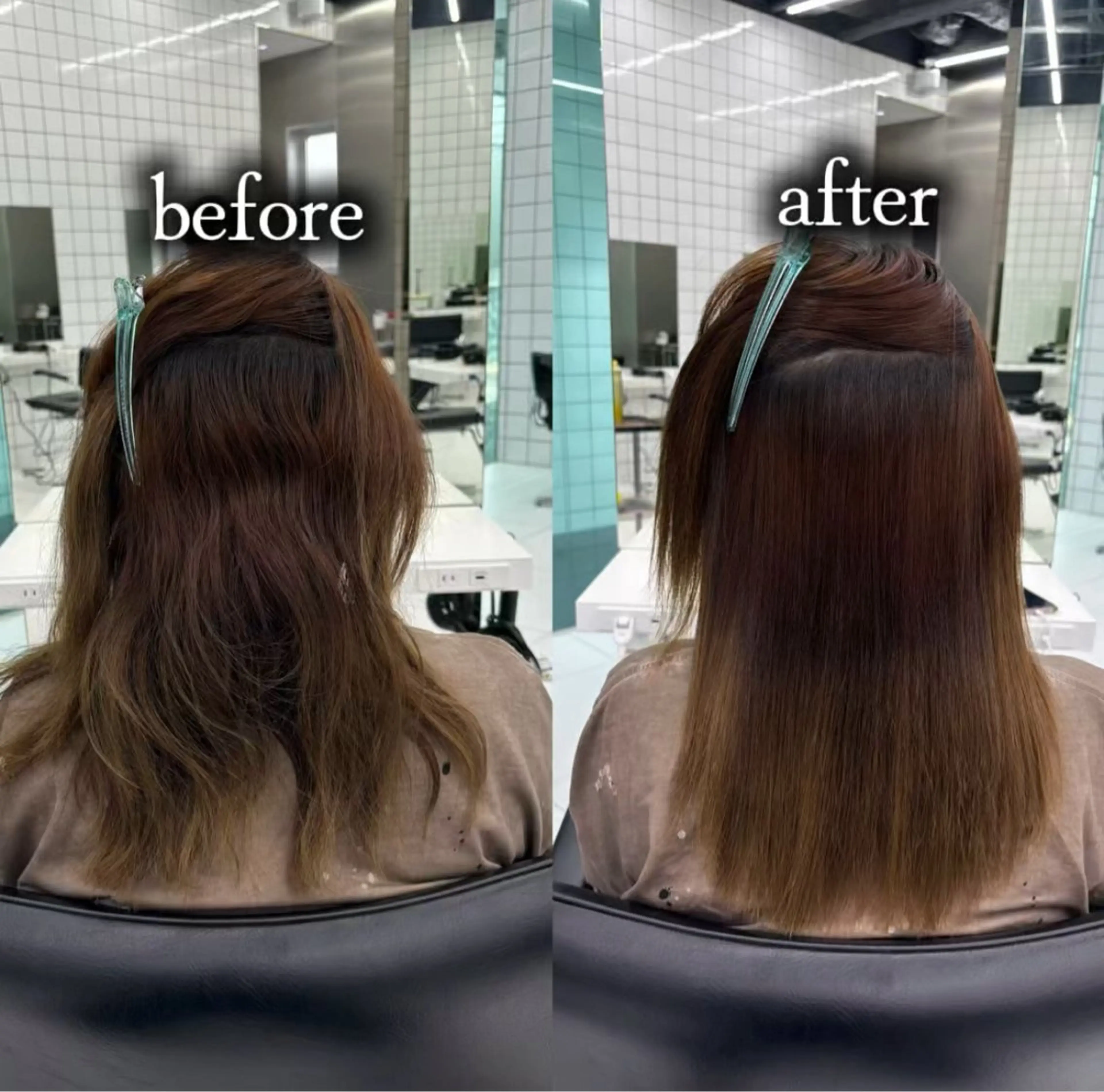 セミロング 縮毛矯正 トリートメント 縮毛矯正特化 髪質改善辻良輝のヘアスタイル