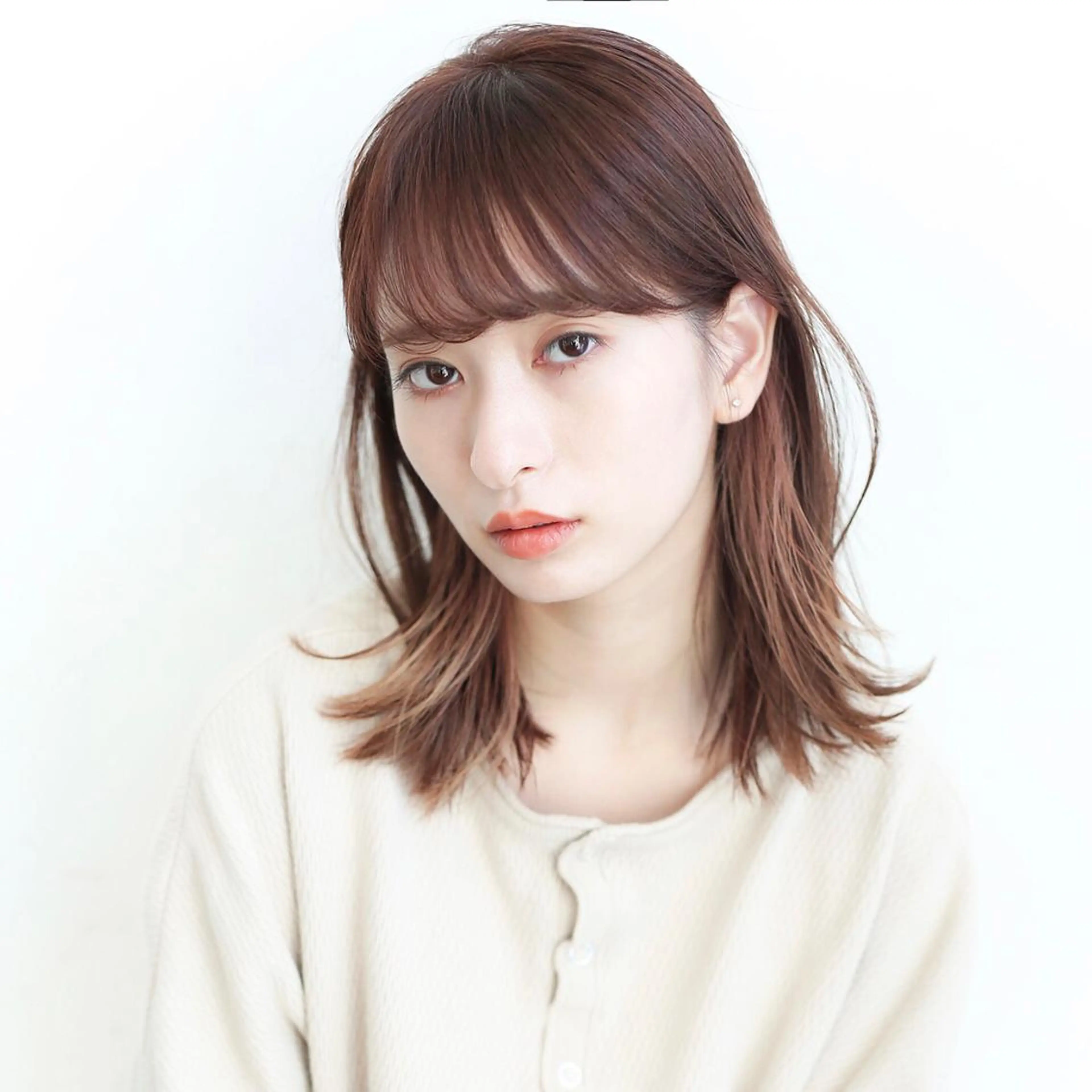 ミディアム カラー DAICHI inity心斎橋のヘアスタイル