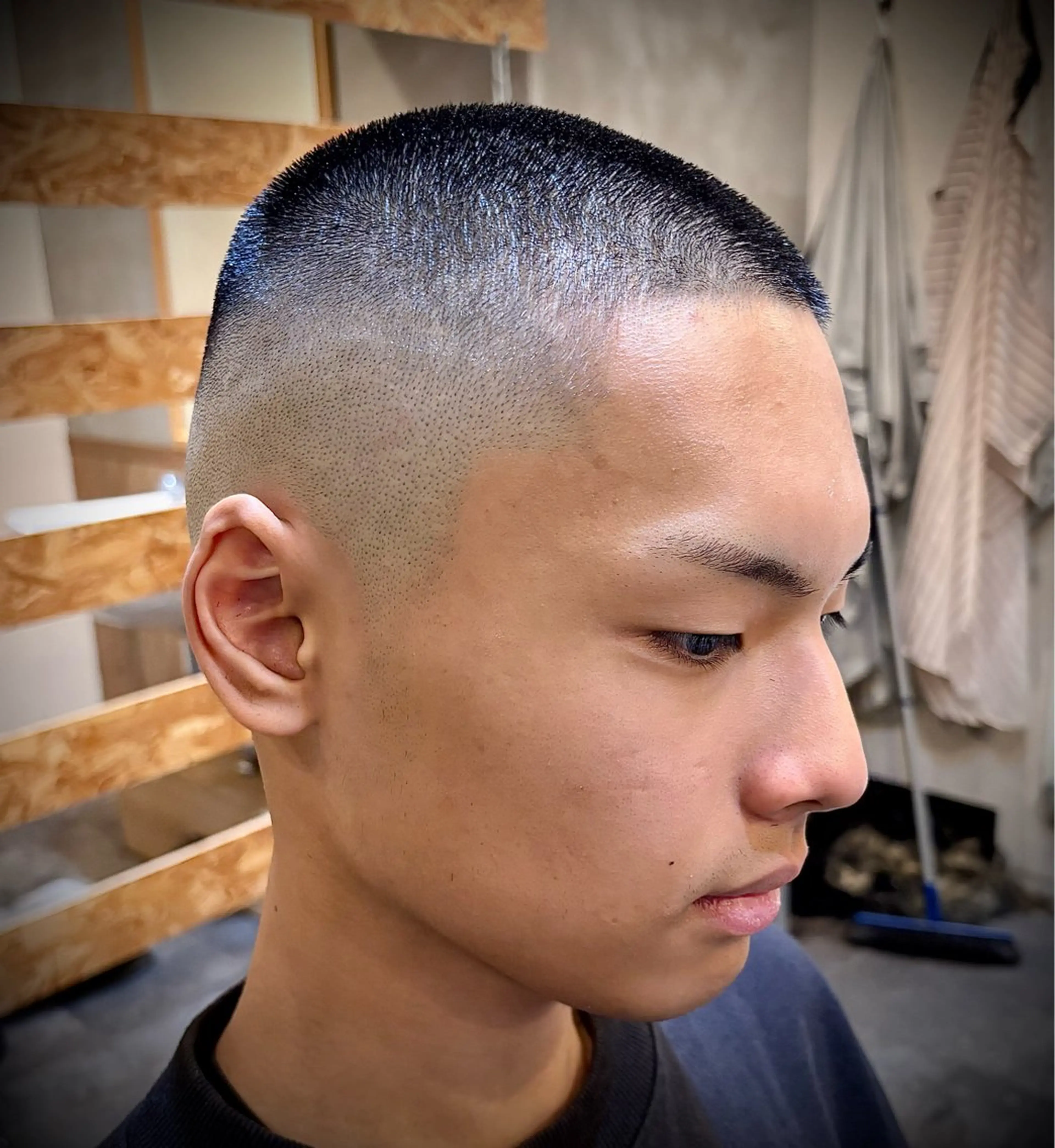 カット+シェービング+眉カット+シャンプーの写真