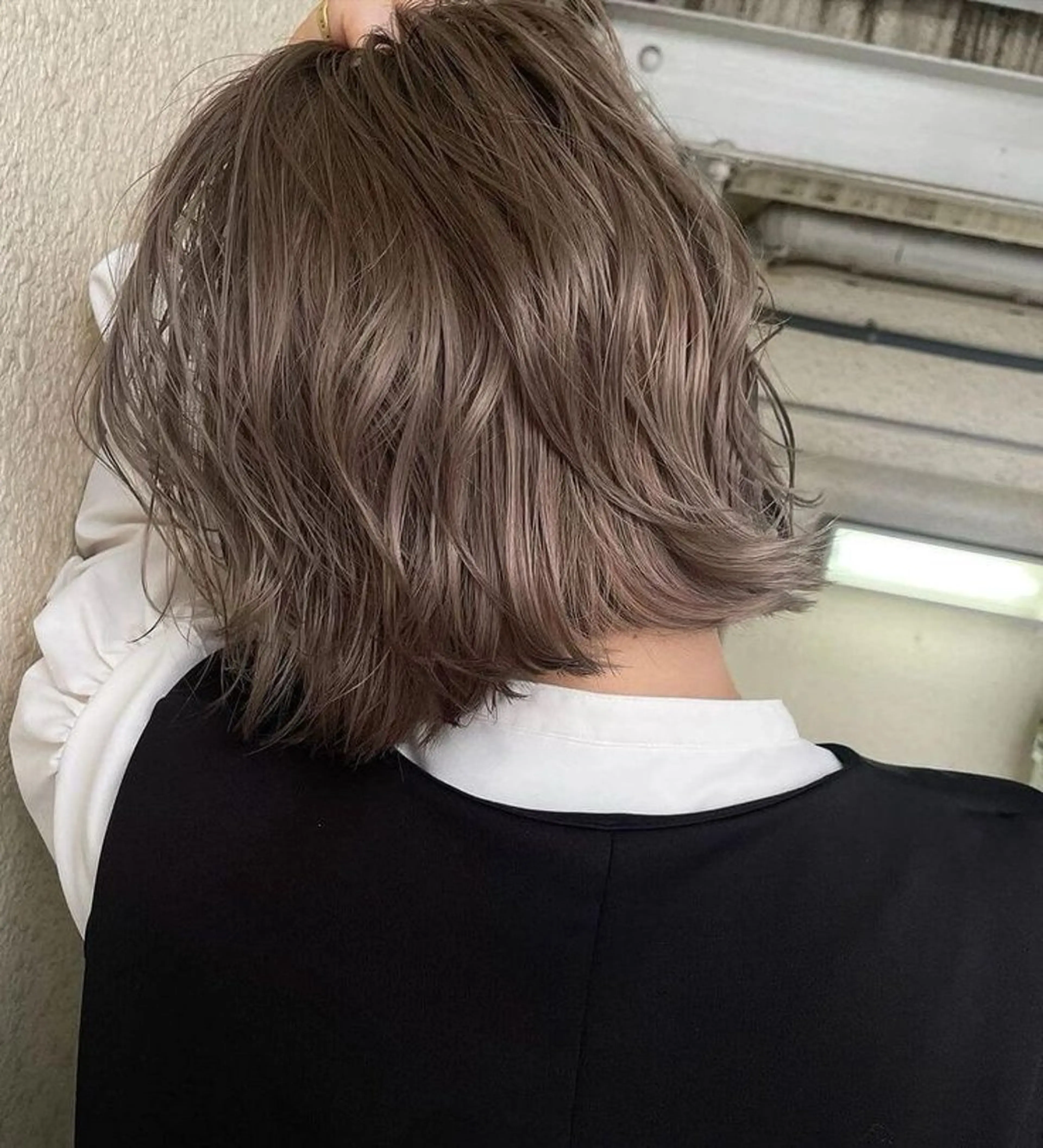 ショート カラー ヘアアレンジ 広島/ボブ/レイヤー 🌿‬wakabaのヘアスタイル