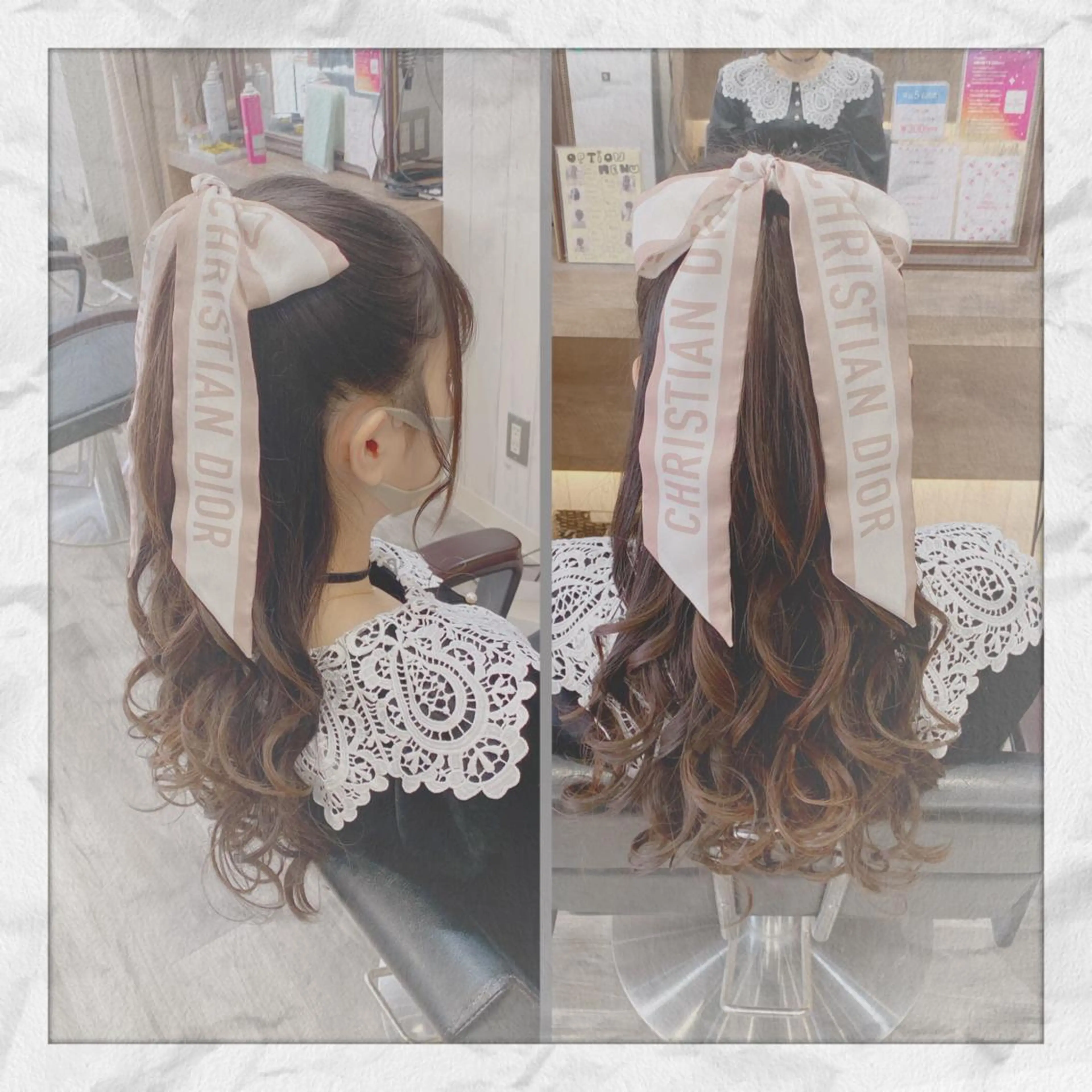 ロング ヘアアレンジ ヘアセット ヘアセット/着付け 𓇼 松本 夏美𓇼のヘアスタイル