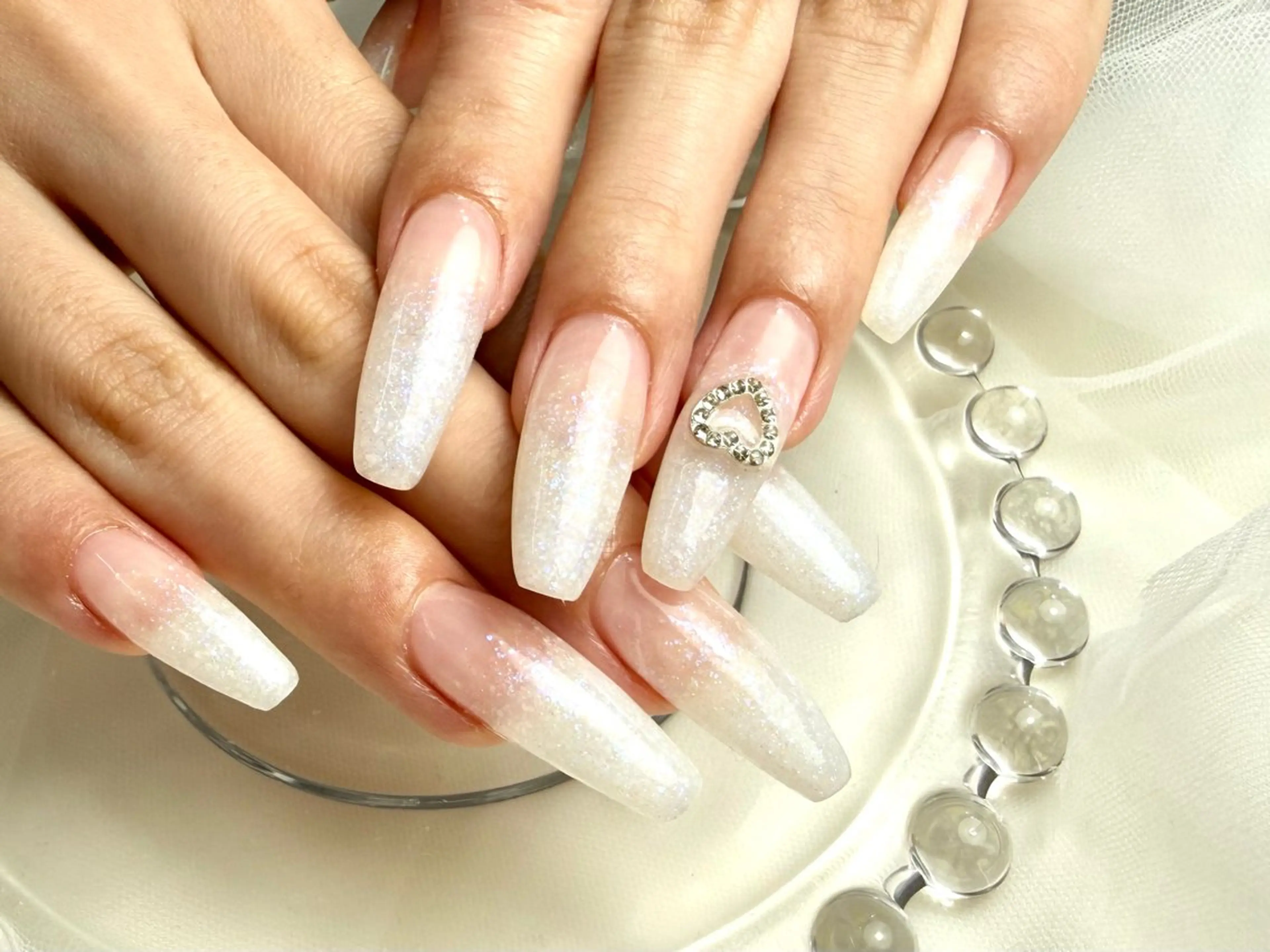 ネイル グラデーション ラメ(グリッター) ラメグラデーション PADA HALNAのネイルデザイン