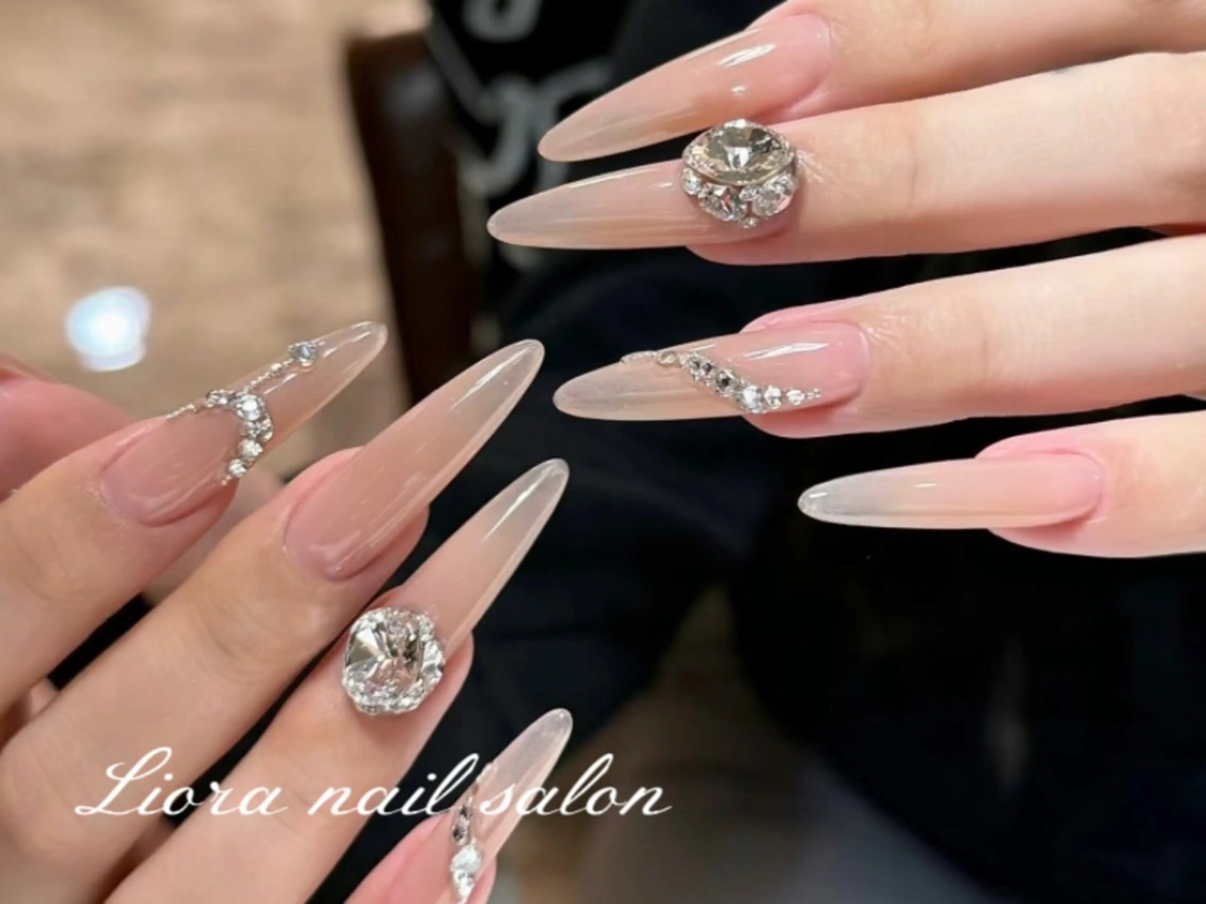 ネイル チークネイル フットネイル フレンチネイル ジェルネイル ガーリー ハンドネイル Liora nail スカルプ専門店のネイルデザイン