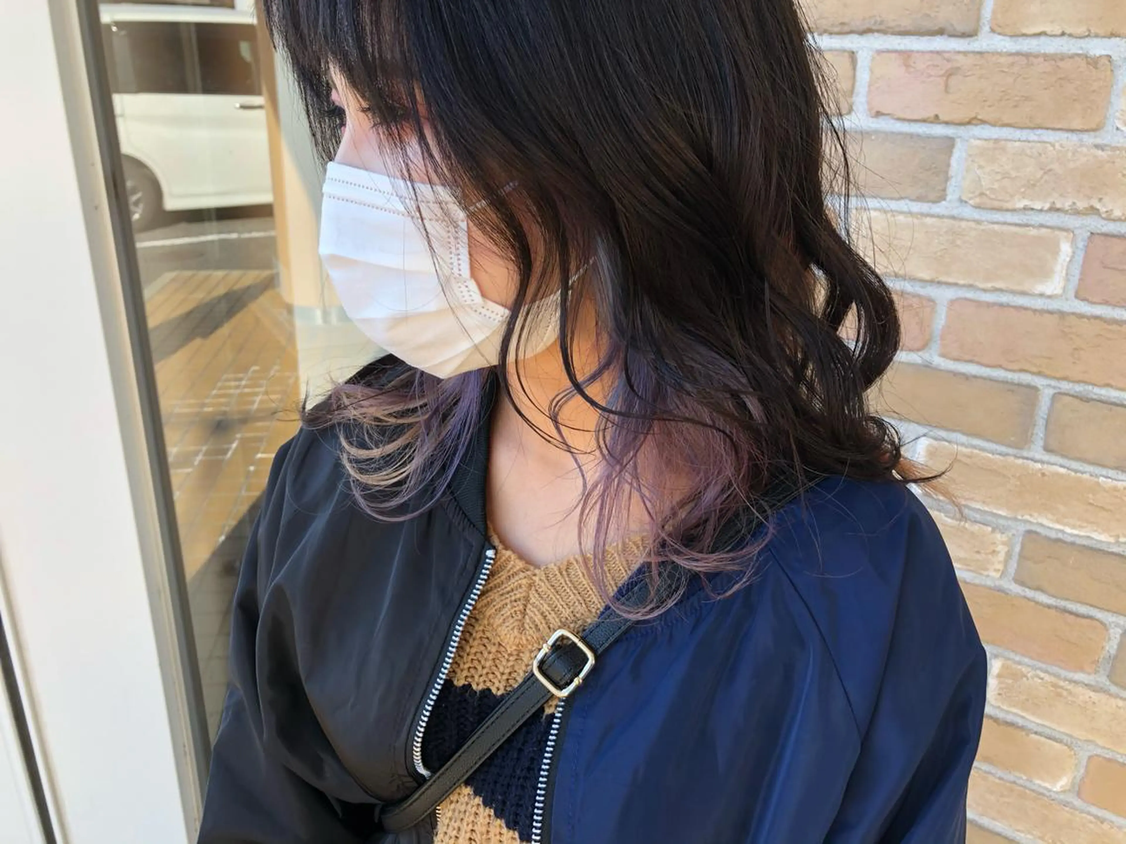 ミディアム カラー ヘアアレンジ ❣️倉敷❣️美髪 カラー能登一成のヘアスタイル