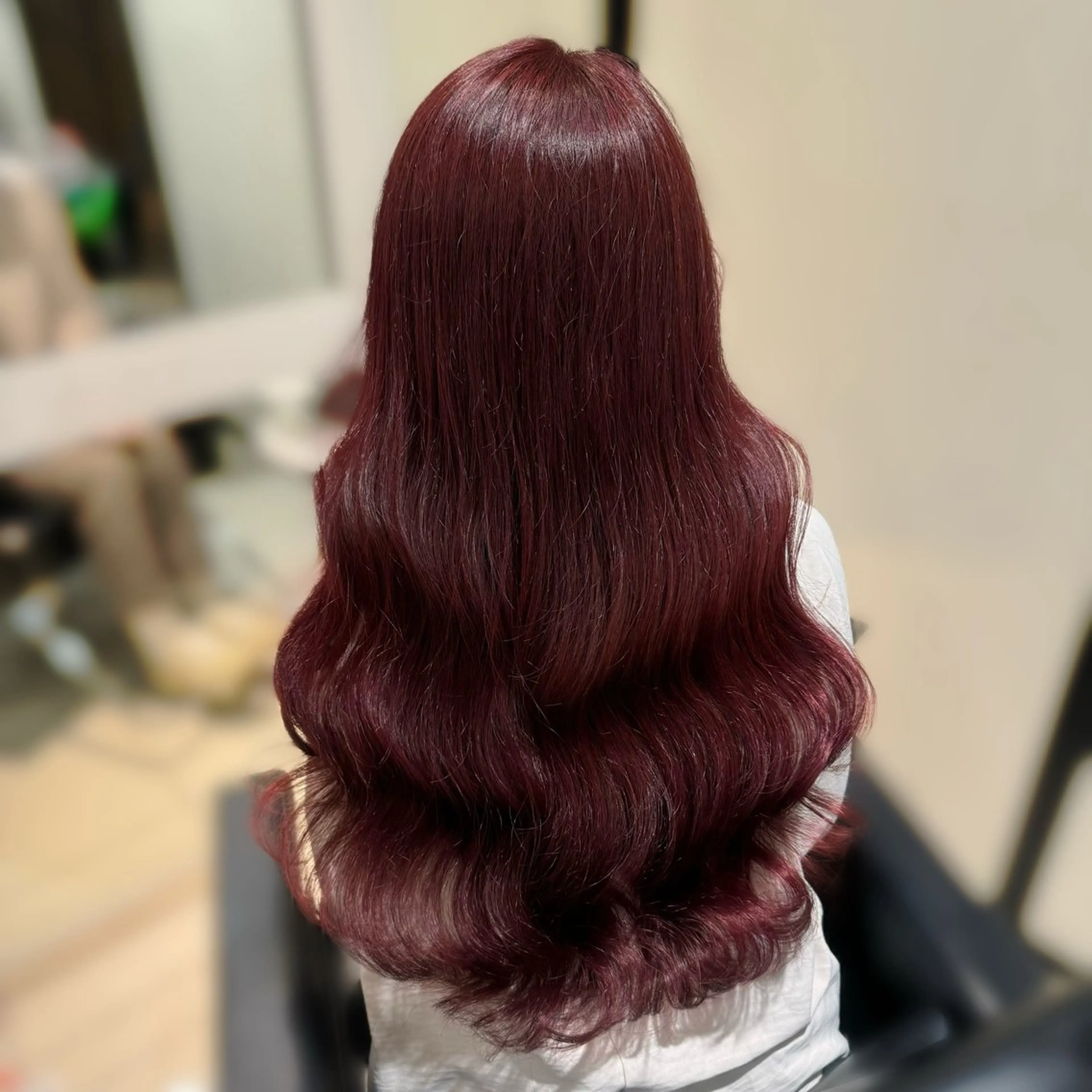 ロング カラー カット ヘアカラー トリートメント ブリーチなしカラー kana🐱のヘアスタイル