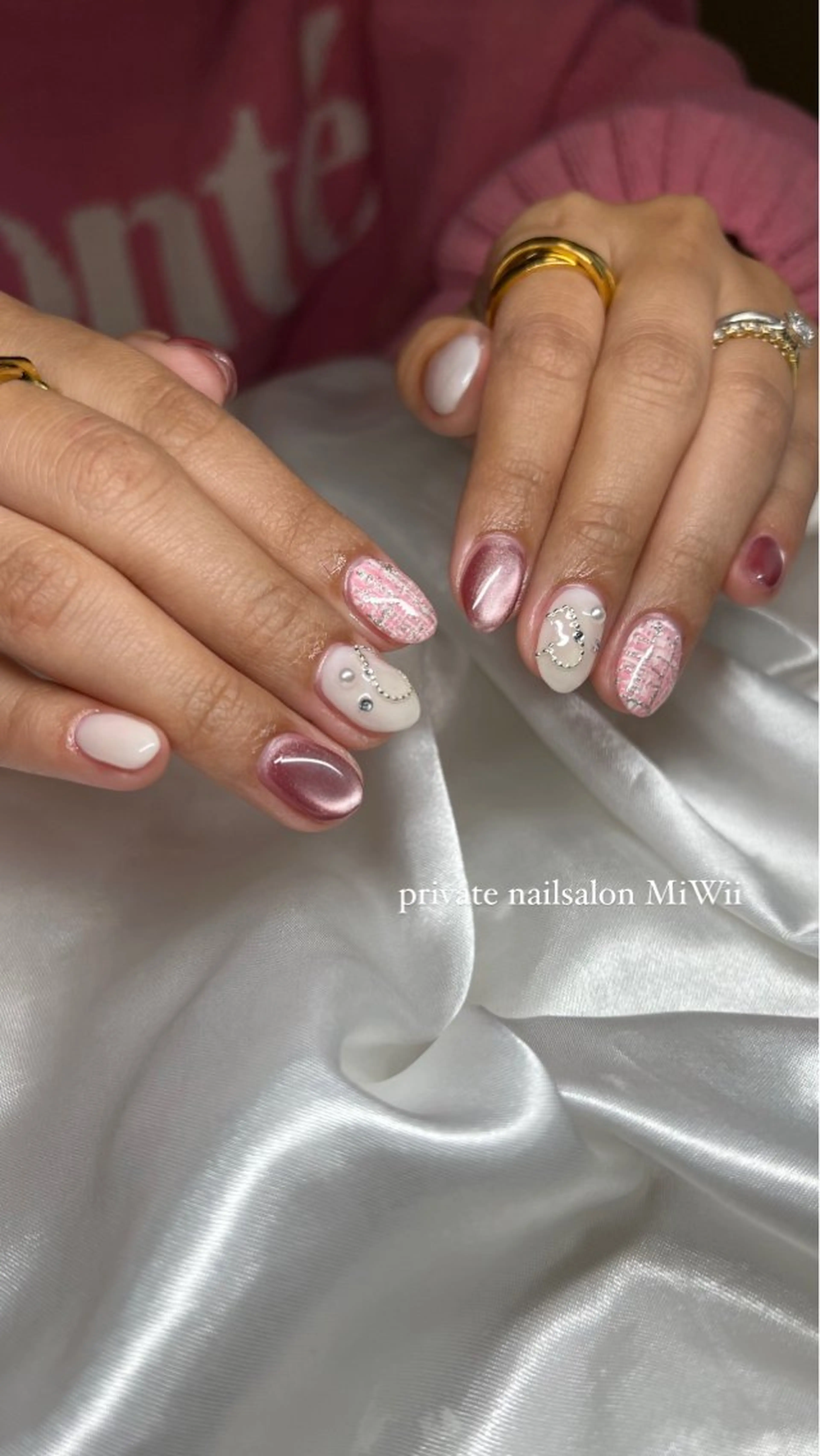 ネイル 𝐧𝐚𝐢𝐥 𝐌𝐢𝐖𝐢𝐢のネイルデザイン