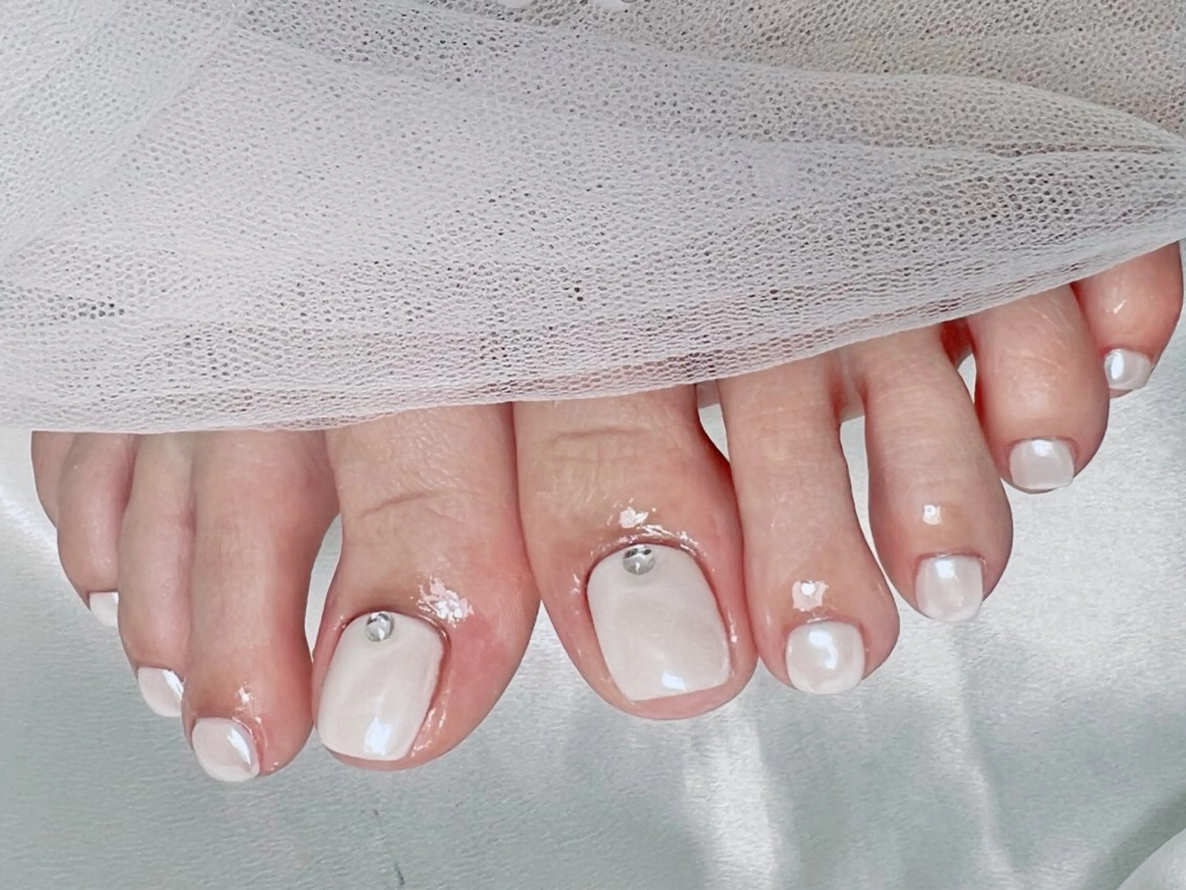 ネイル フットネイル bel fiore .のネイルデザイン